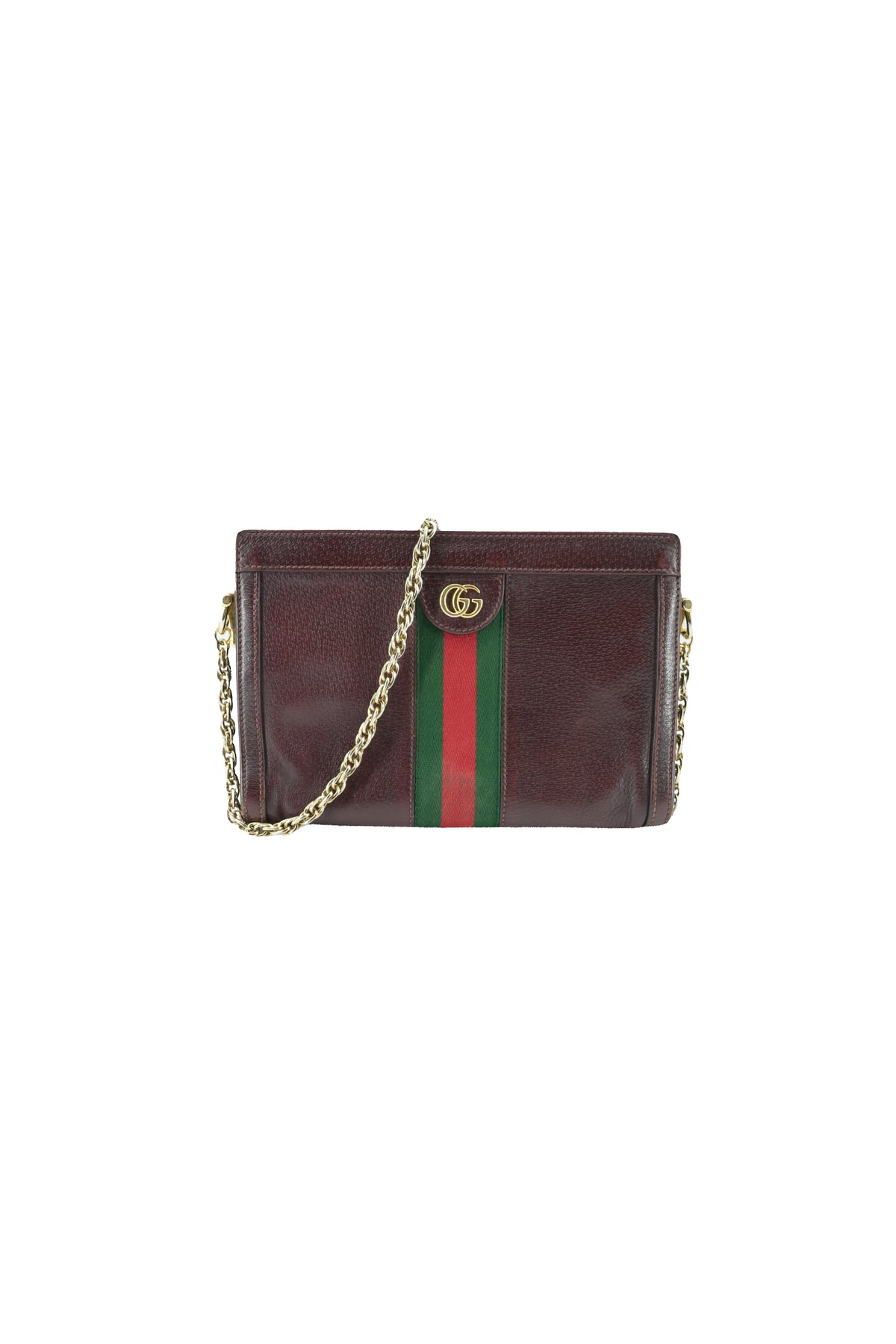 Gucci Ophidia medium burgundy chain shoulder bag 503377 520981