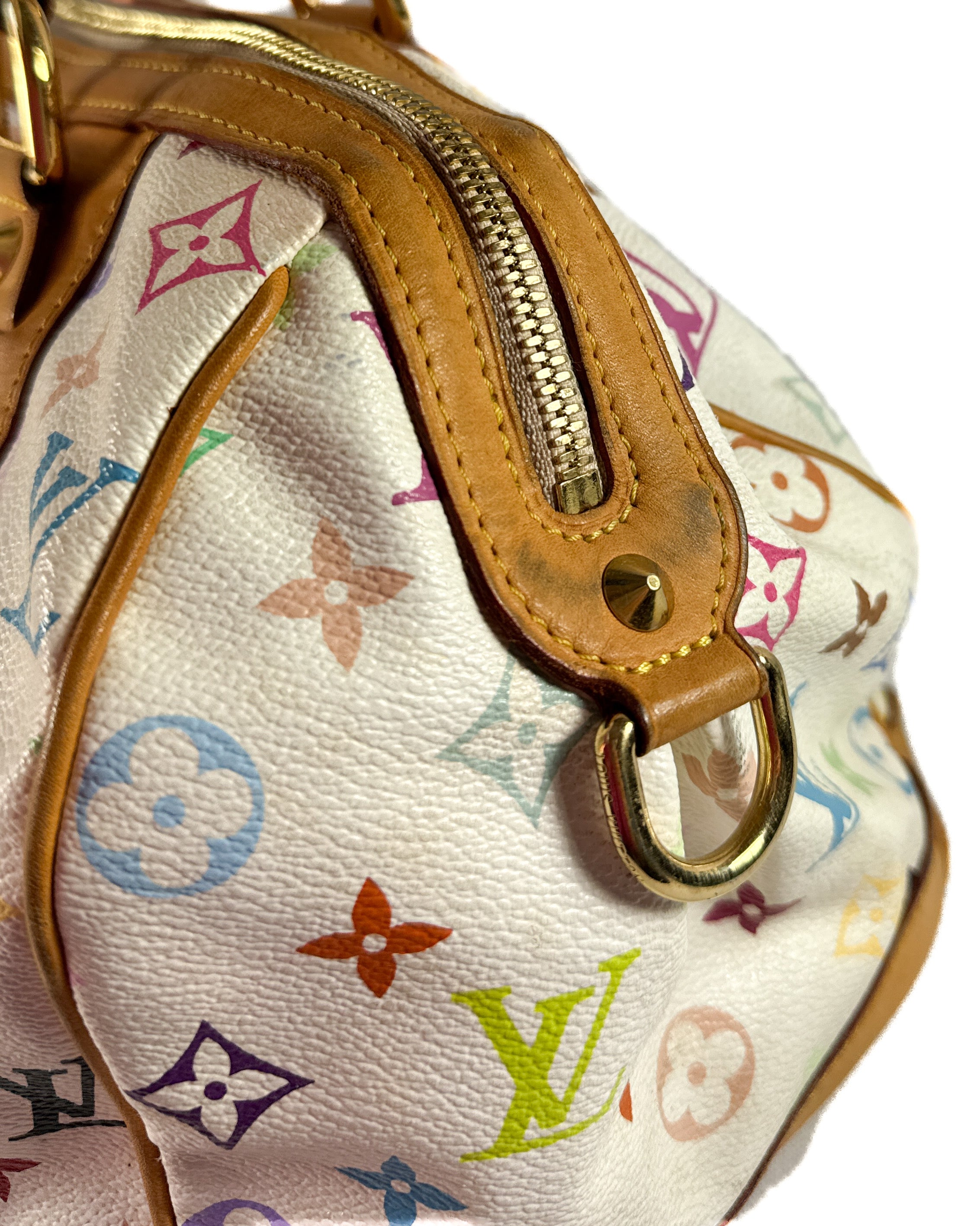Louis Vuitton white multicolor Courtney MM