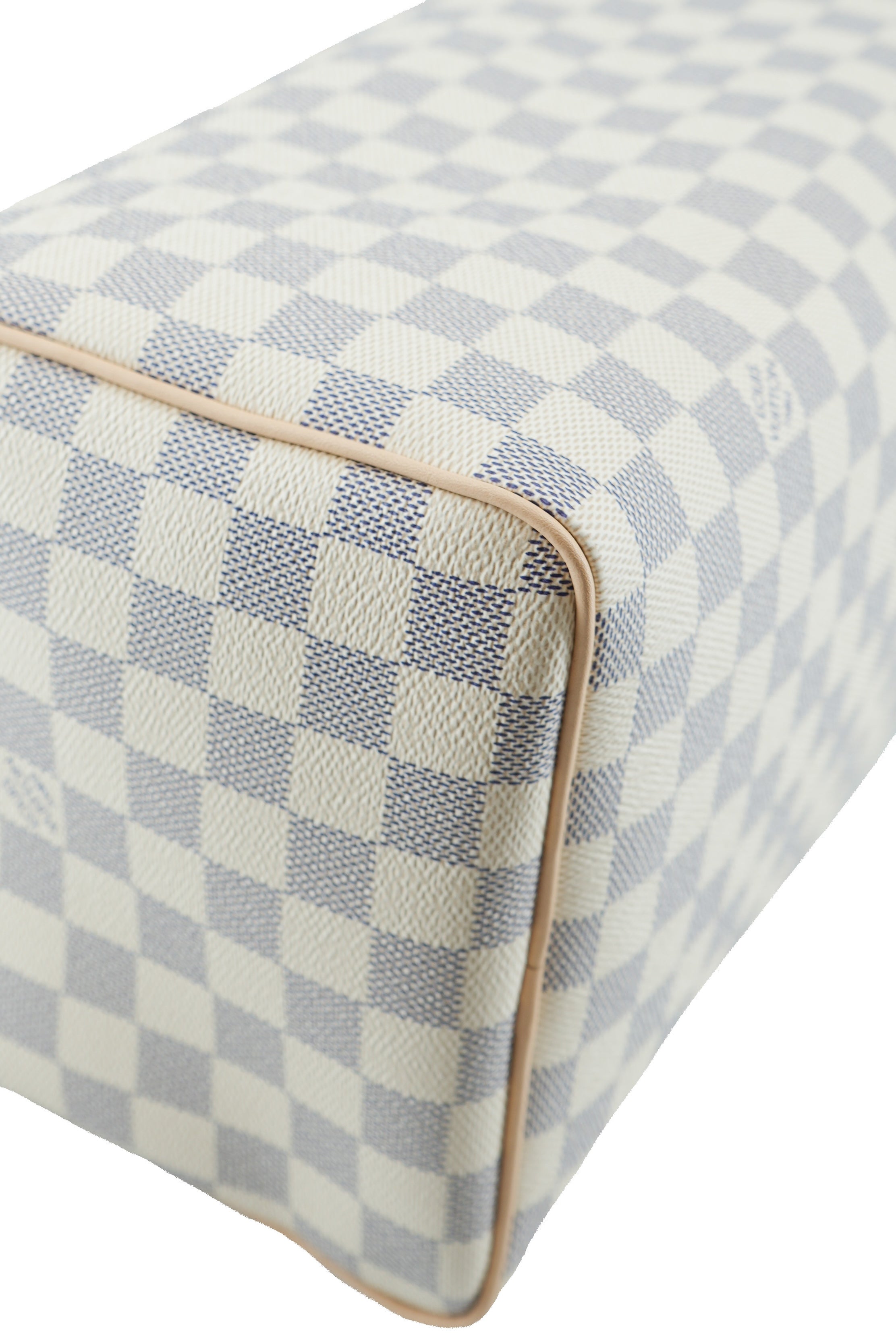 Louis Vuitton damier azur Soft Speedy 30 NFC