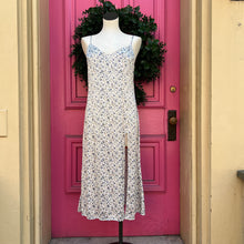 Reformation blue floral tank dress size M