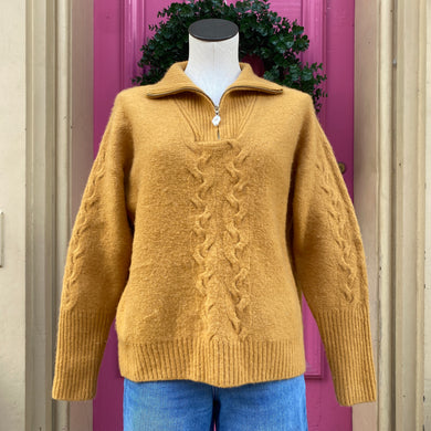 Sundays golden wool sweater size 2 (S)