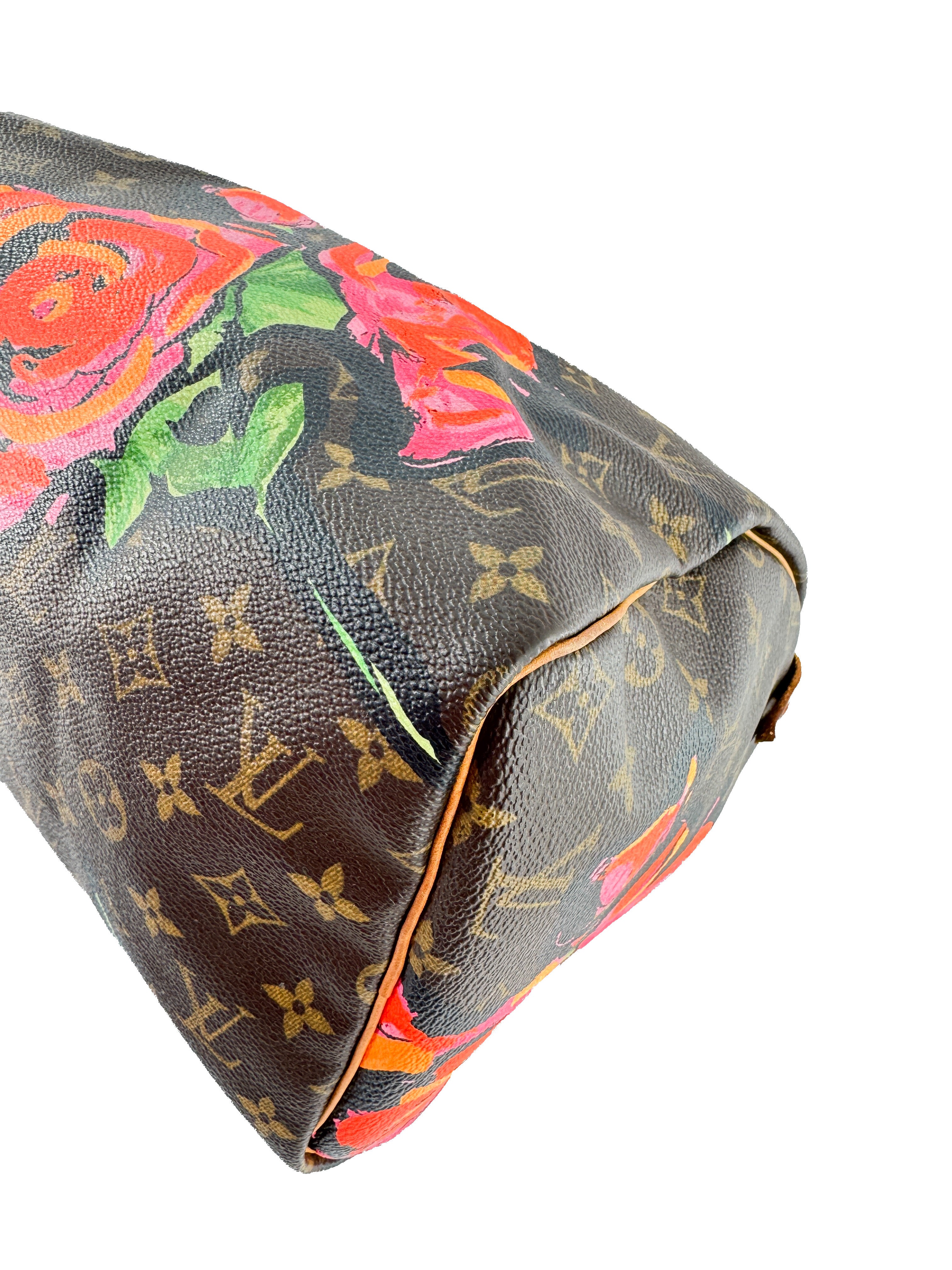 Louis Vuitton Limited Edition Stephen Sprouse Roses Speedy 30 SP4058
