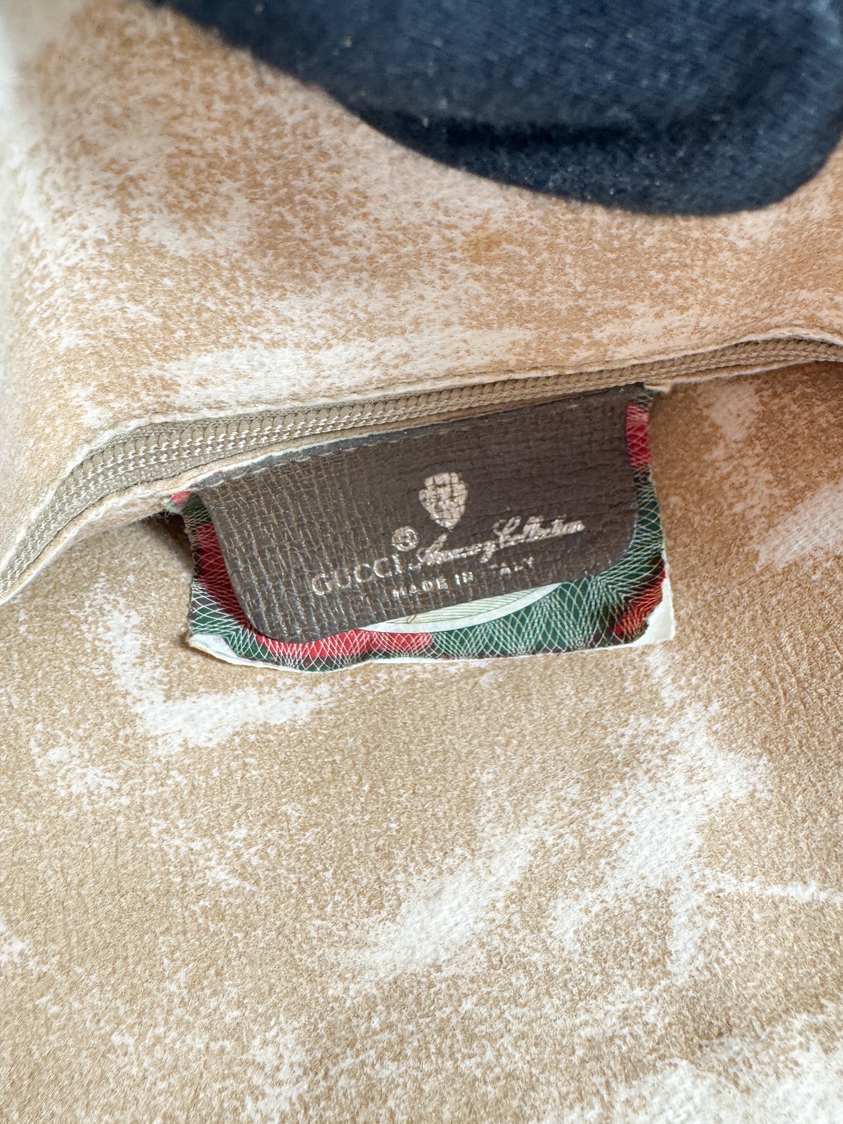 Gucci brown vintage Sherry line tote 4102039