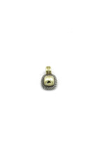 David Yurman sterling silver 14k gold Albion pendant