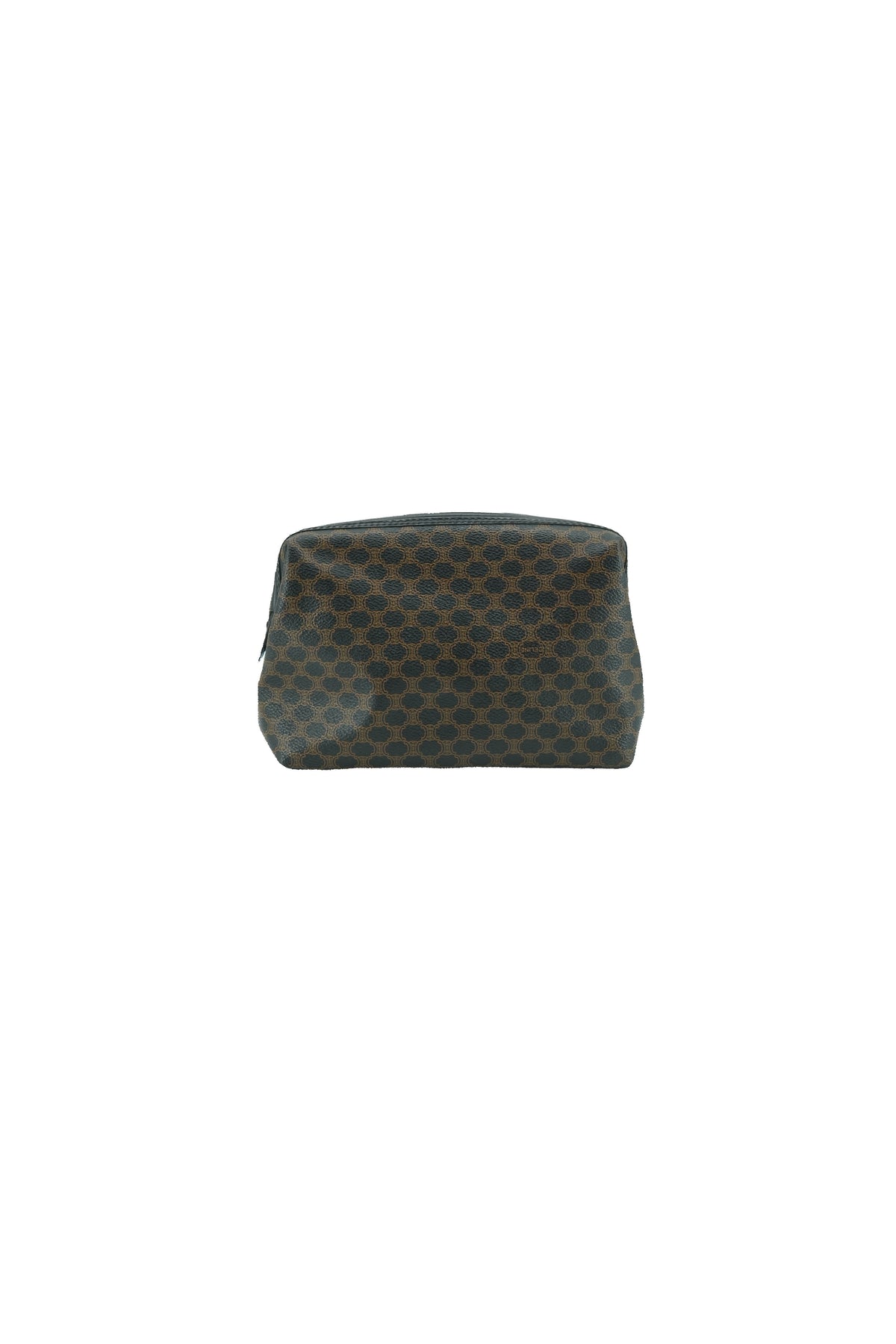Celine black/brown vintage Macadame pouch MC97/2