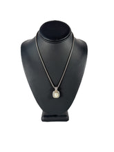 David Yurman sterling silver, 14k gold, pearl albion pendant necklace
