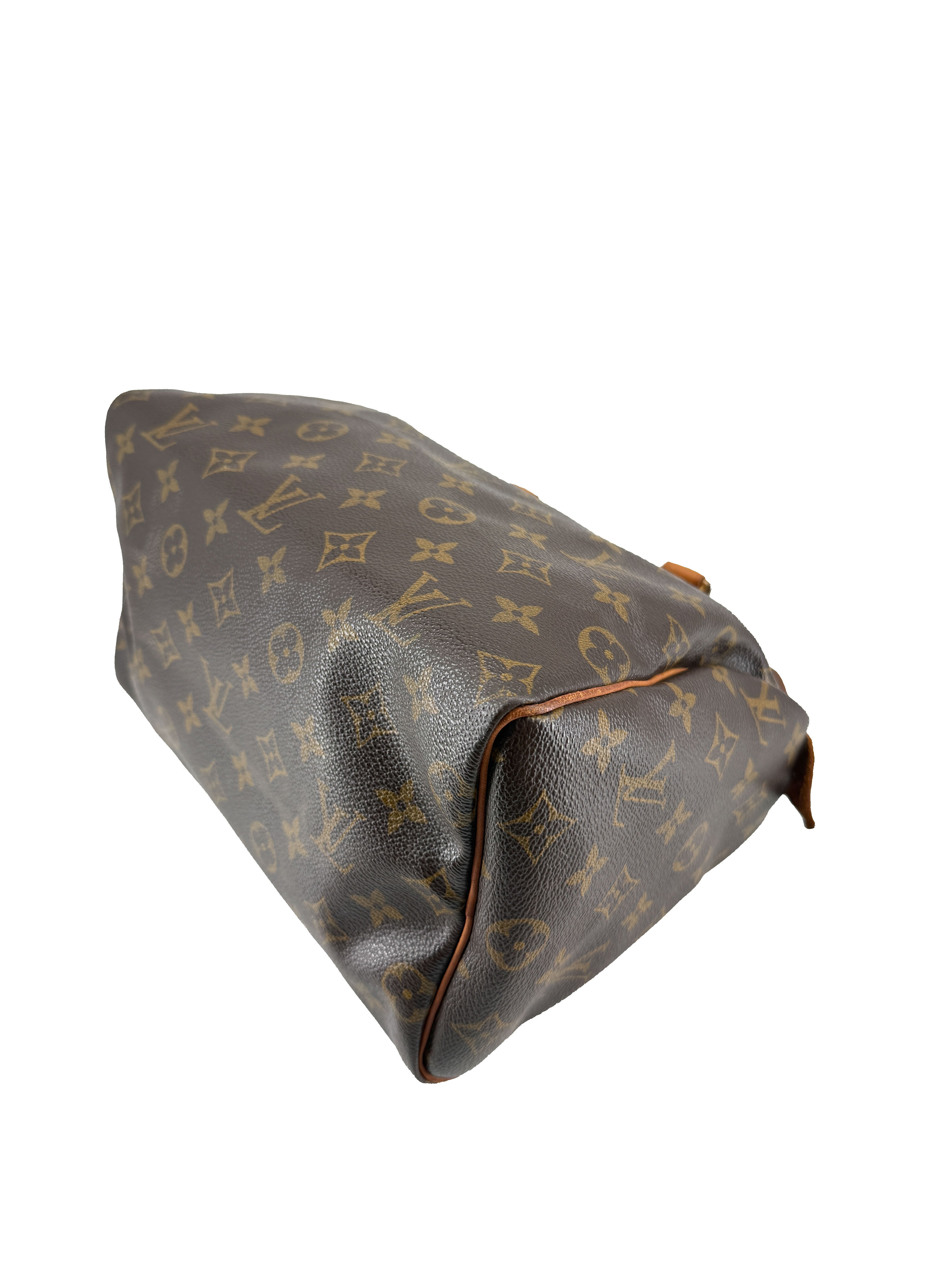 Louis Vuitton monogram Speedy 25 AA0045