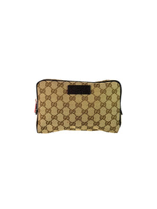 Gucci brown GG monogram waist belt bag 449174 527066