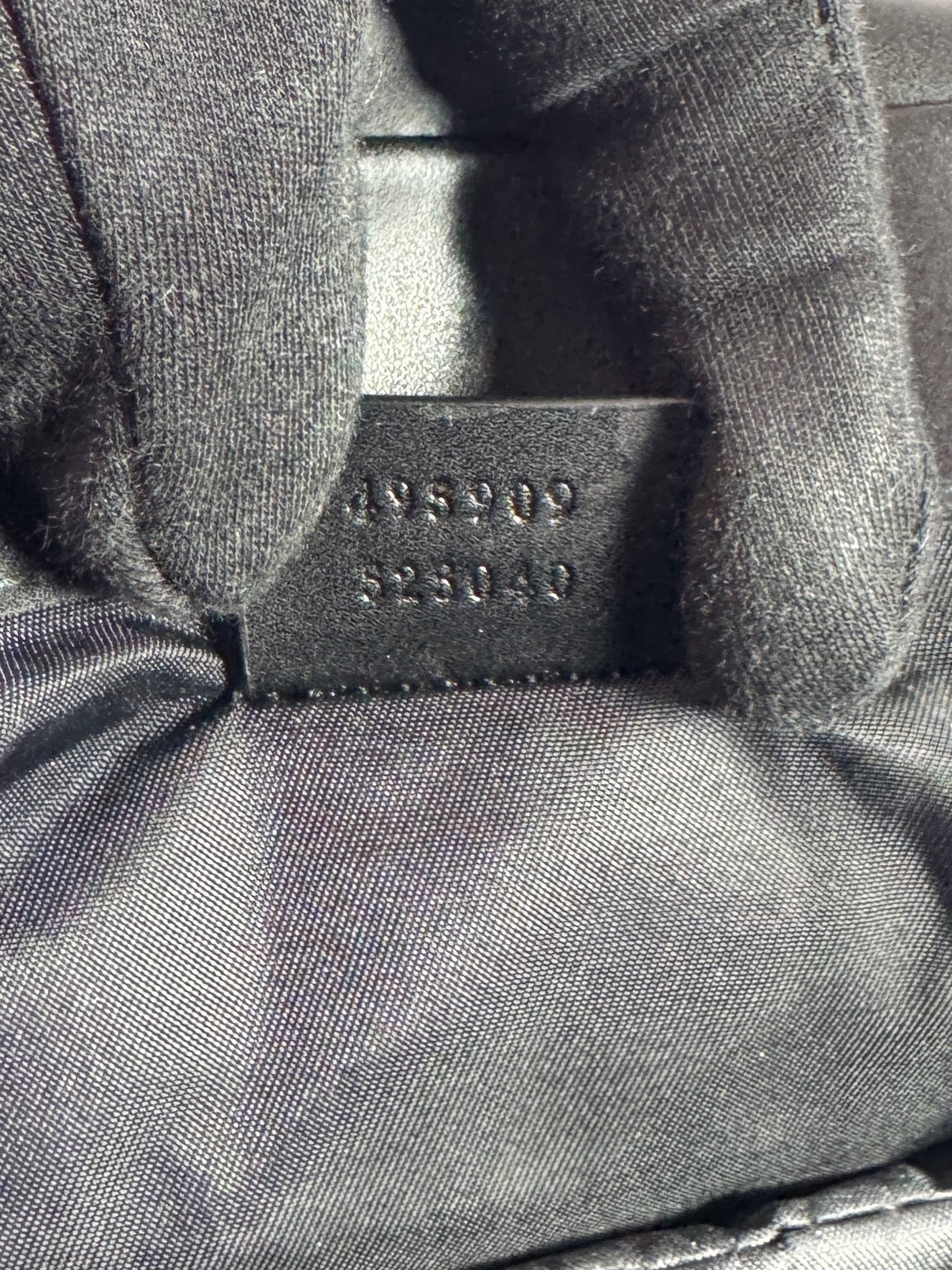 Gucci black GG Supreme changing bag 495909 525040