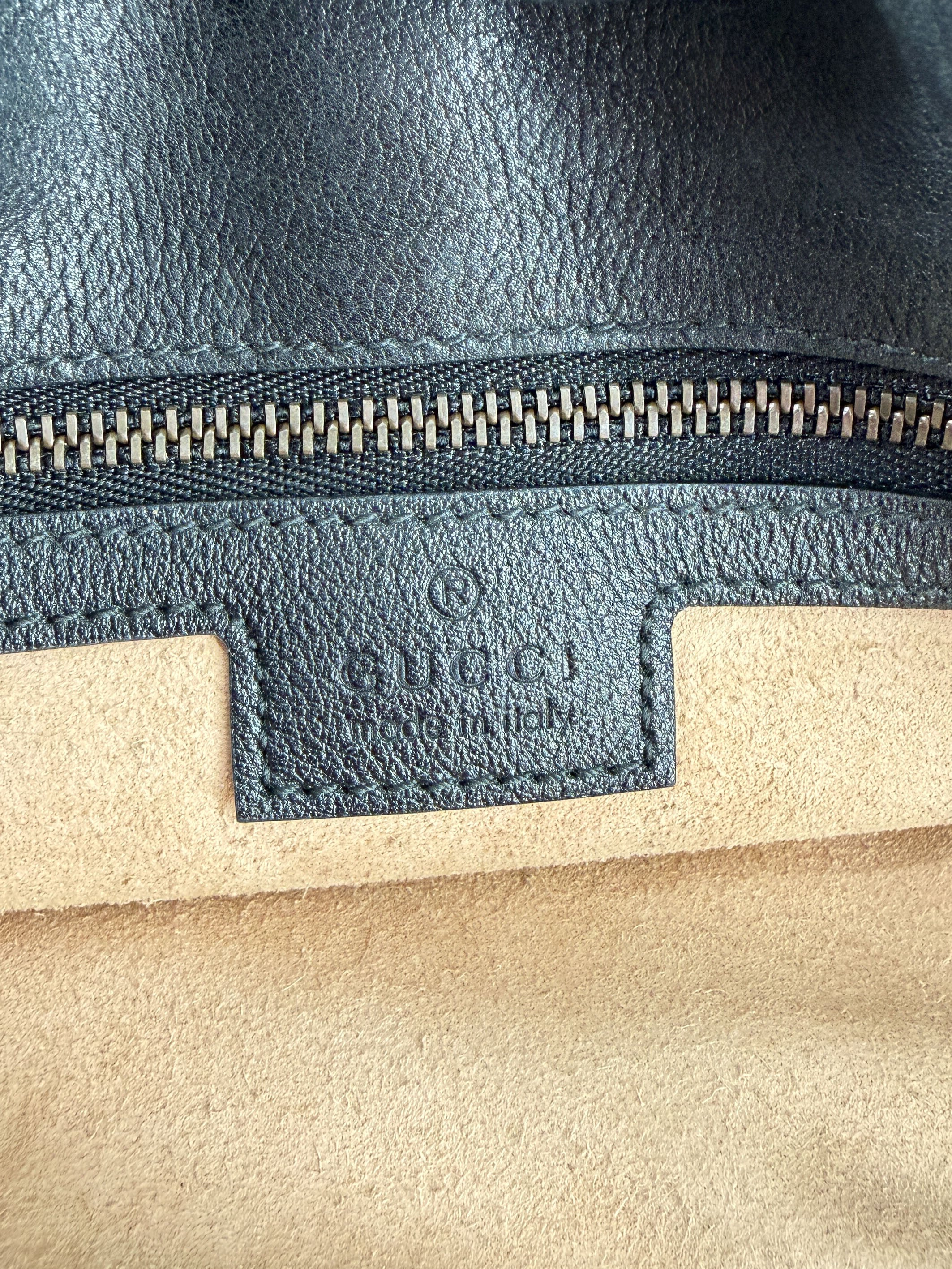 Gucci Diana NM Bamboo Shoulder Bag Leather Medium 498879