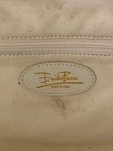 Emilio Pucci vintage terry cloth shoulder bag **as is**