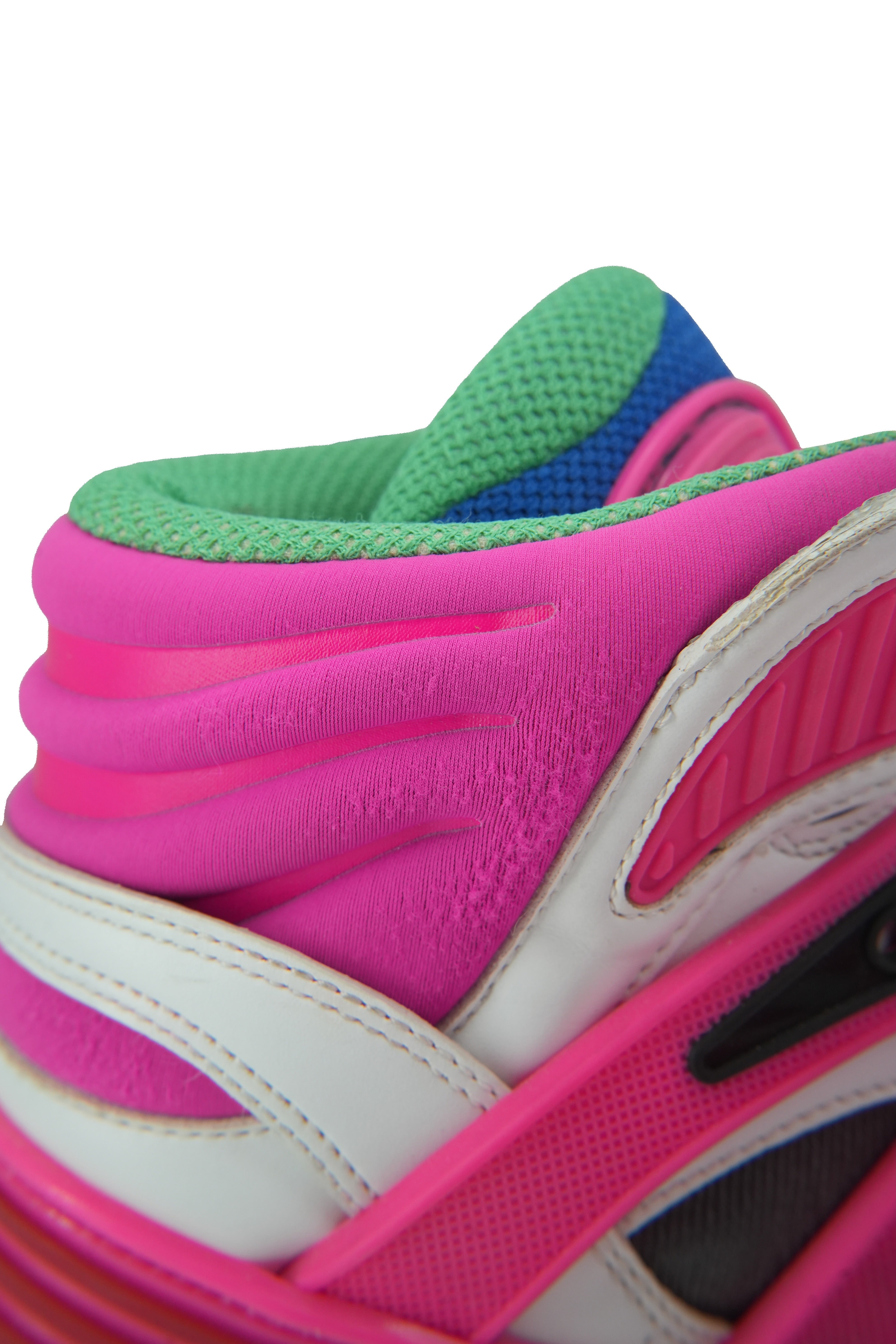 Gucci neon Basket High sneaker size 38 (8)