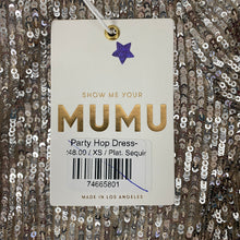 Show me your Mumu silver party hop dress size XS NWT retail $248