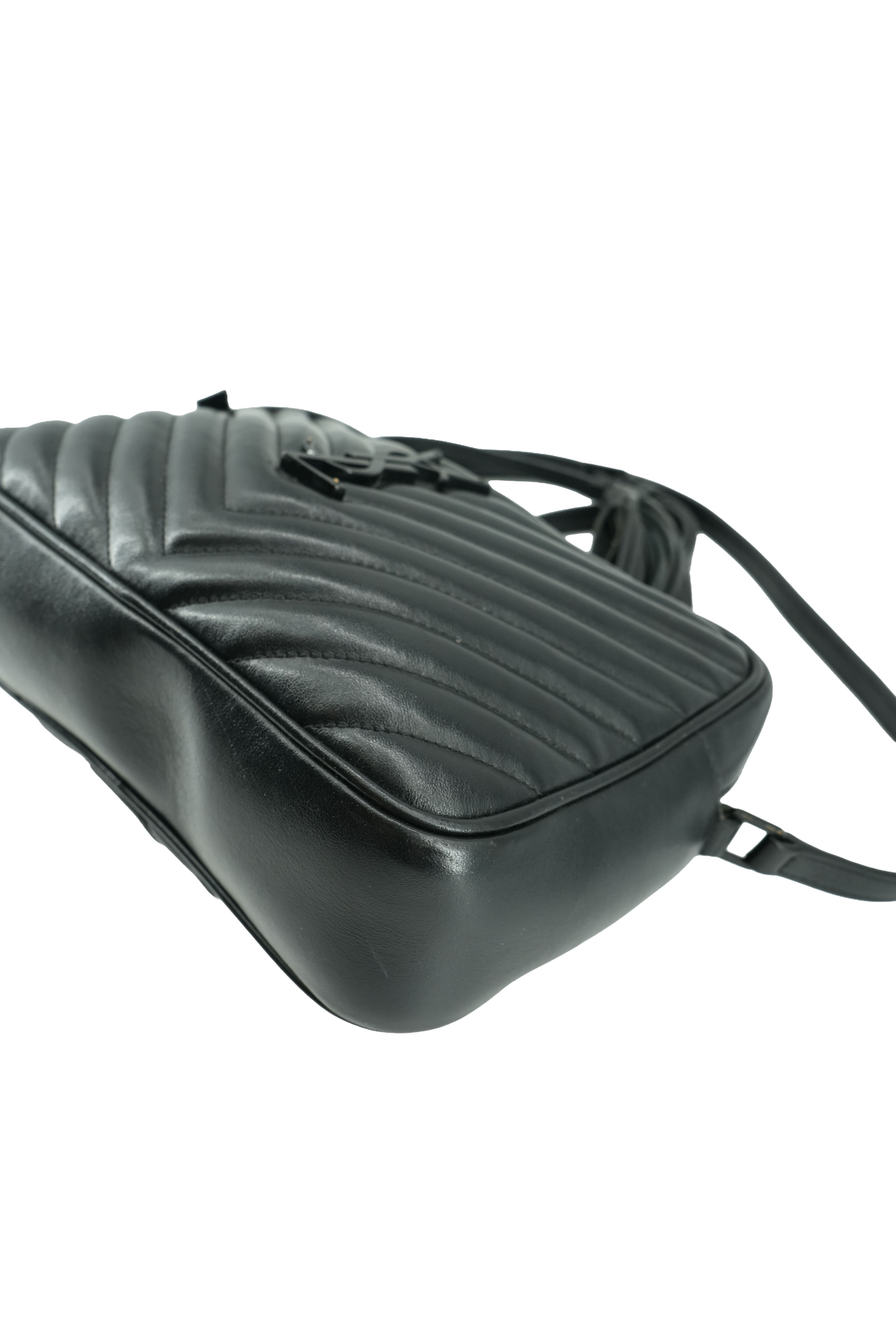 Saint Laurent black Lou Camera bag GUE574494-0419