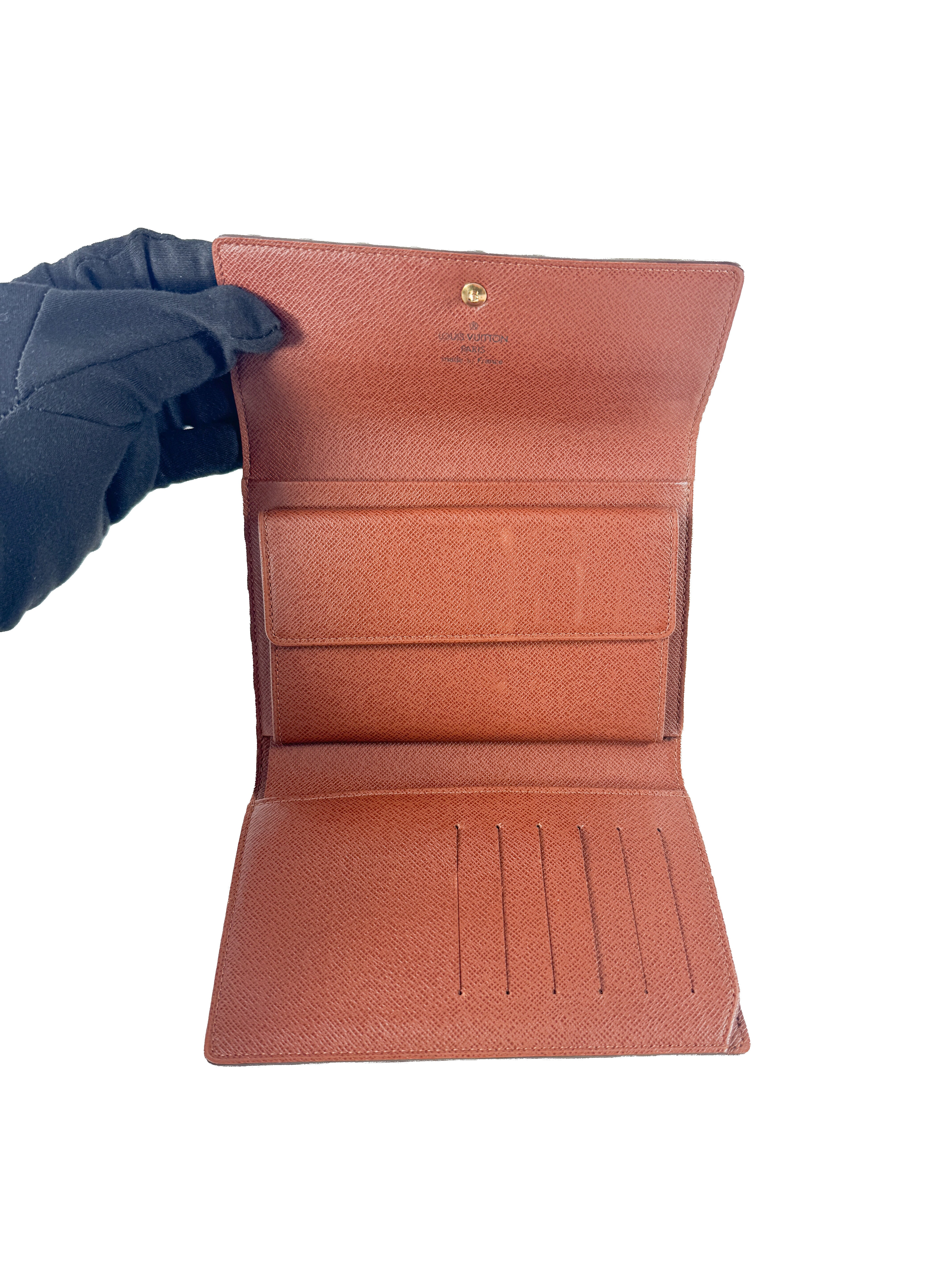 Louis Vuitton Monogram Porte Tresor Etui Papier wallet SP0031