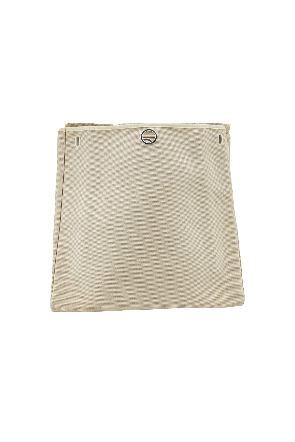 Hermès cream canvas Herbag with extra shell