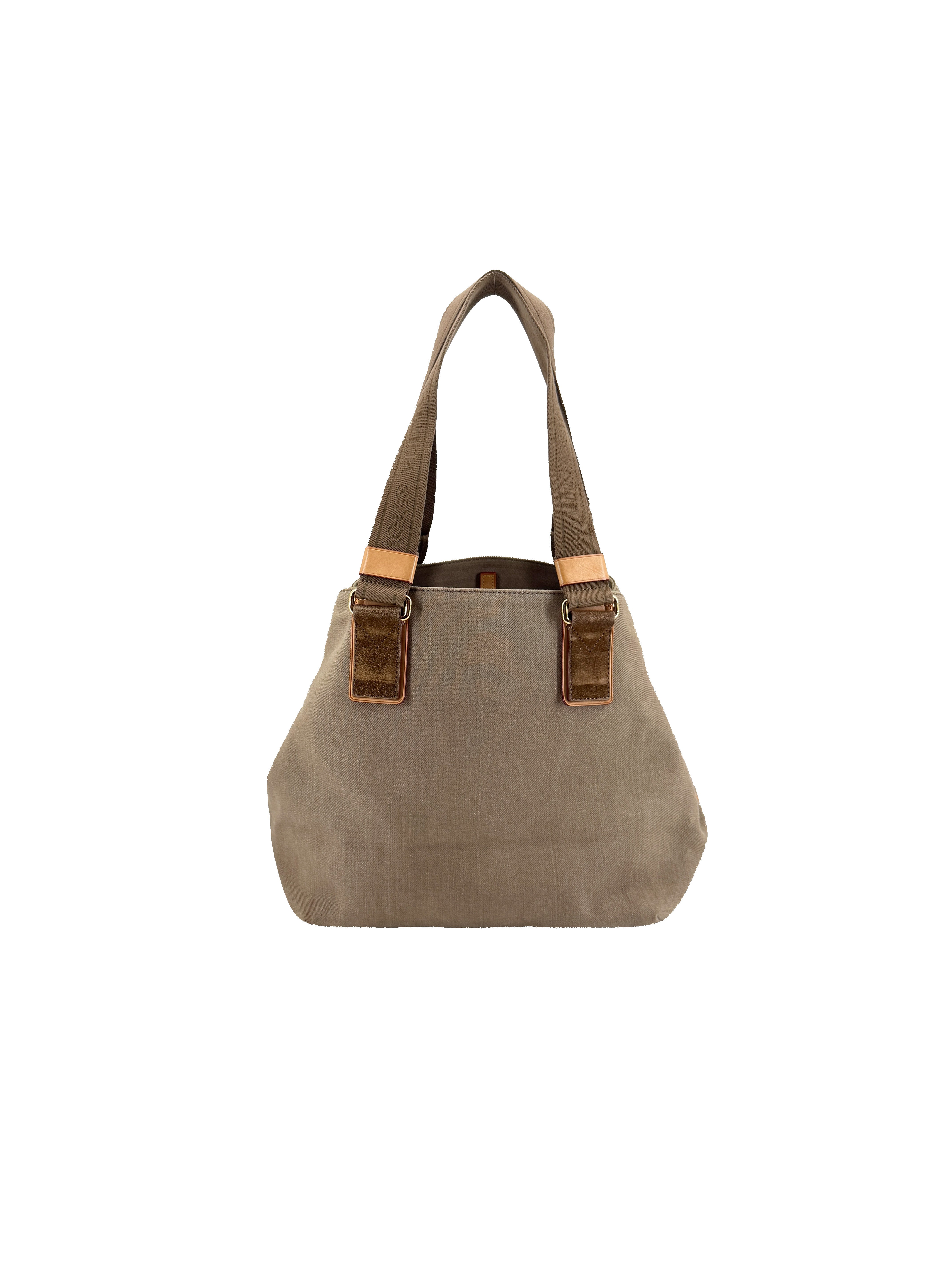 Louis Vuitton Articles de Voyage brown canvas tote FO1112