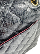 Chanel black maxi double flap Caviar 15369670