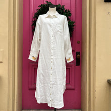 FARM RIO white linen dress size XL NWT