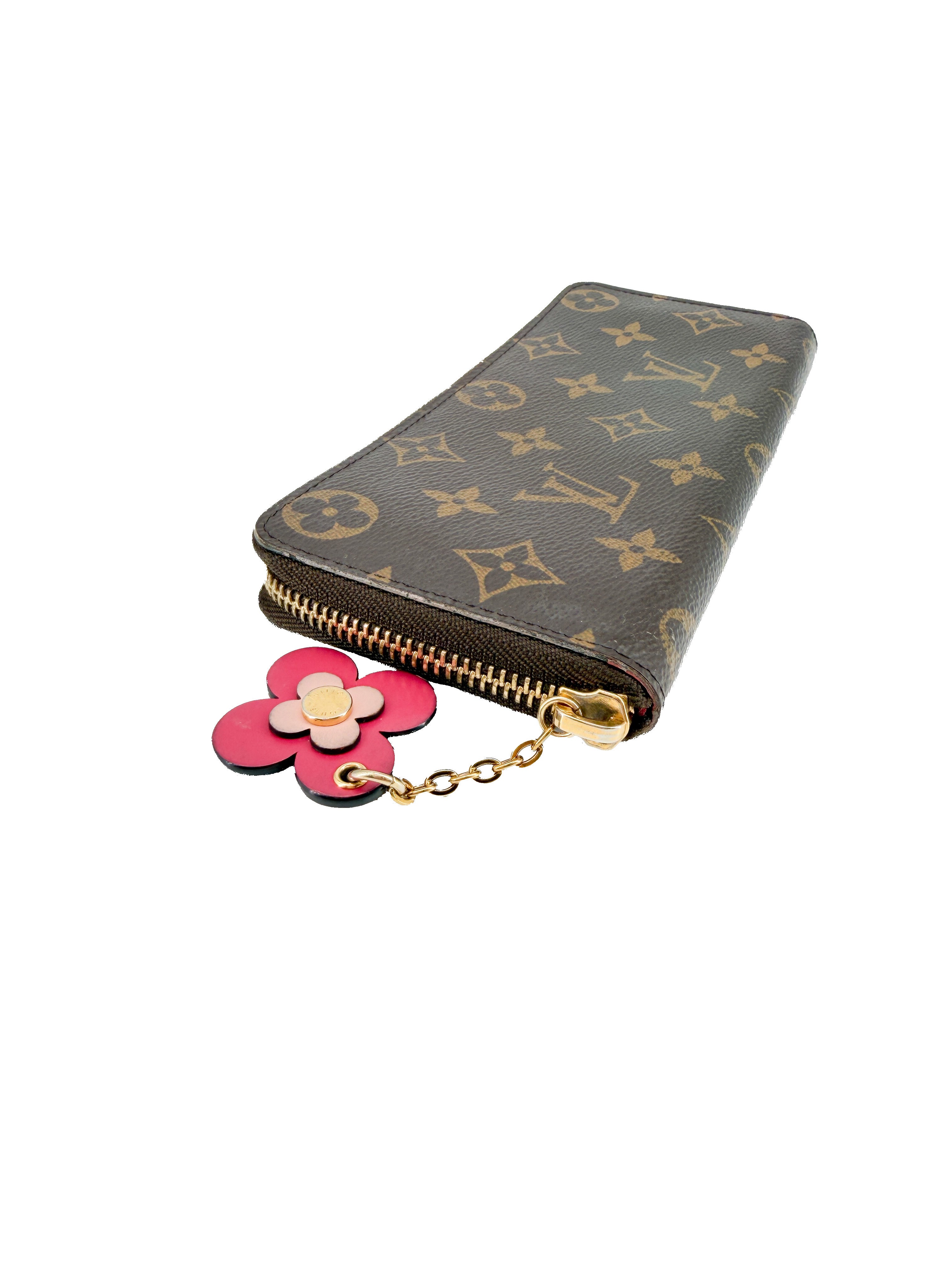 Louis Vuitton monogram floral limited edition Clemence wallet GI4118