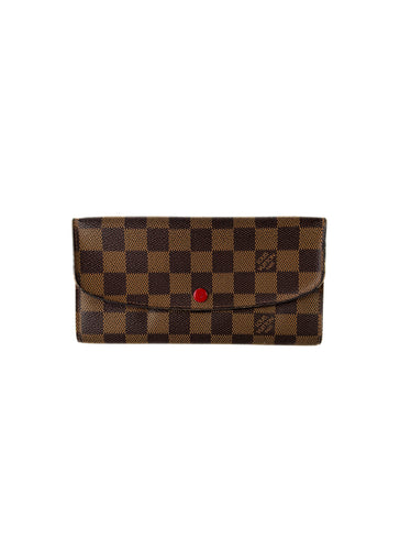 Louis Vuitton damier ebene Emilie wallet  TA2126