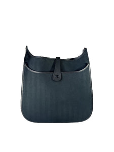Hermès Evelyne 2 black TGM Toile (◾️ J)