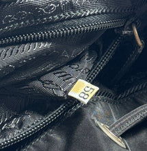 Prada tessuto black nylon backpack