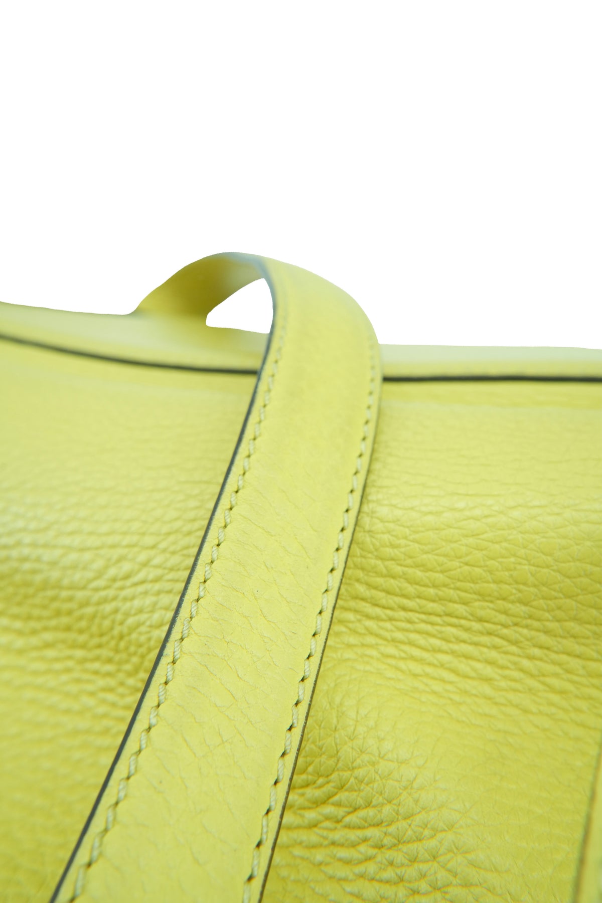 Gucci Chartreuse bamboo tassel backpack 493075