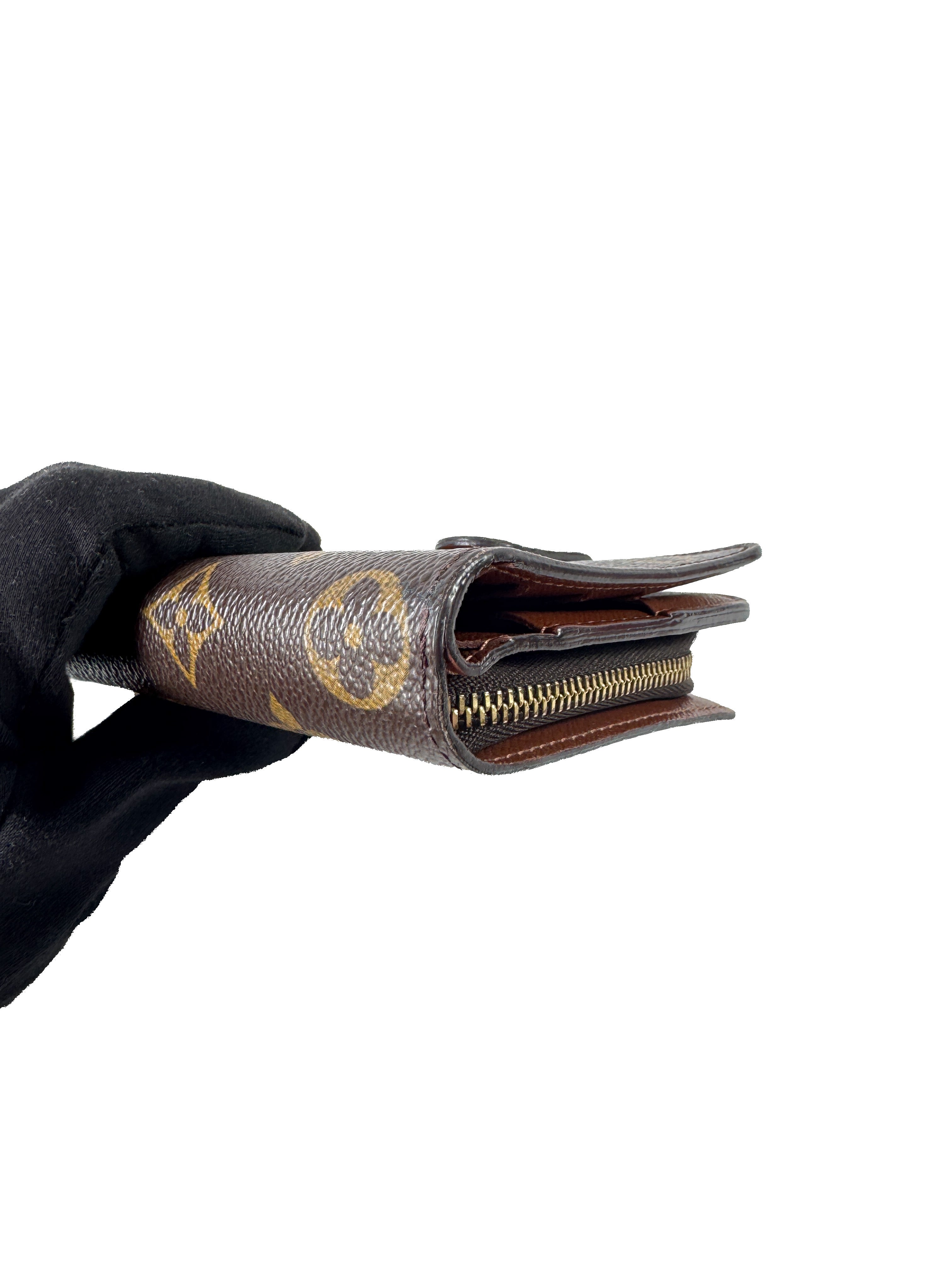 Louis Vuitton monogram compact wallet CT0064