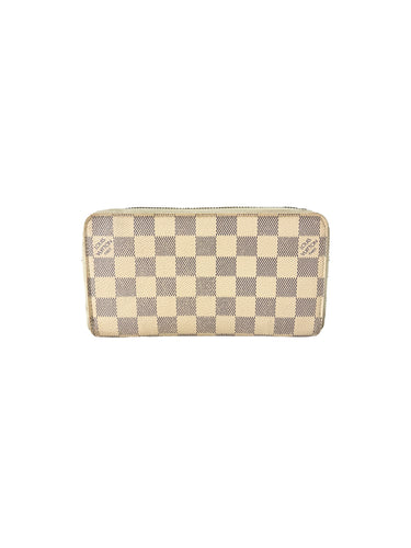 Louis Vuitton damier azur zippy wallet VI4047