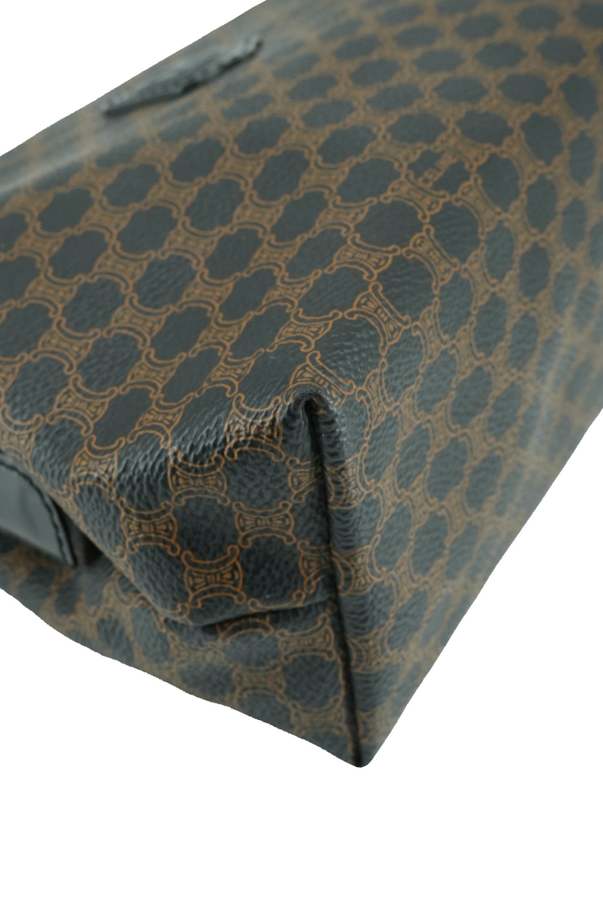 Celine black/brown vintage Macadame pouch MC97/2