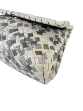 Bottega Veneta Olimpia Intreciatto embroidered shoulder bag