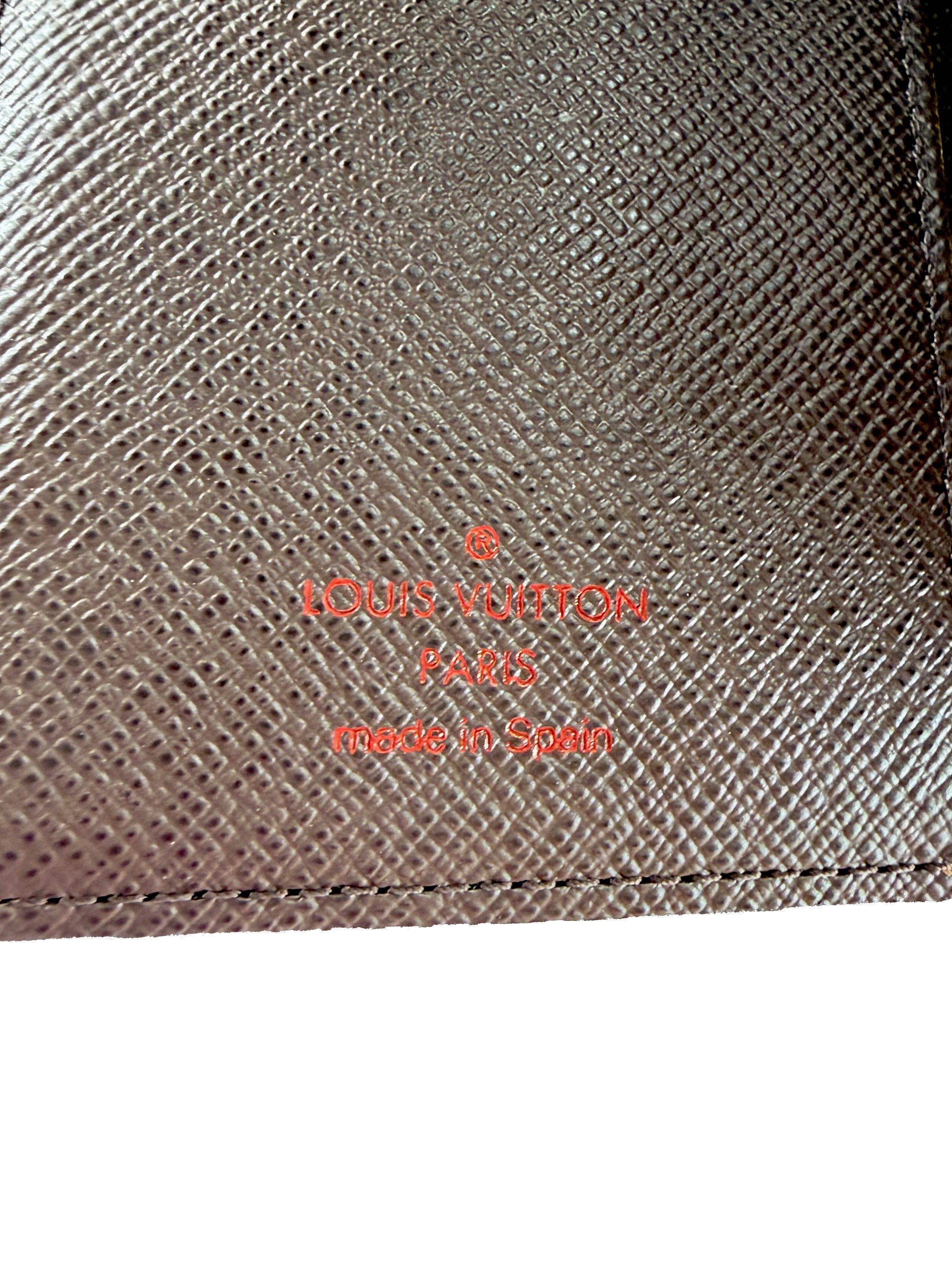 Louis Vuitton damier ebene Agenda PM CA4171
