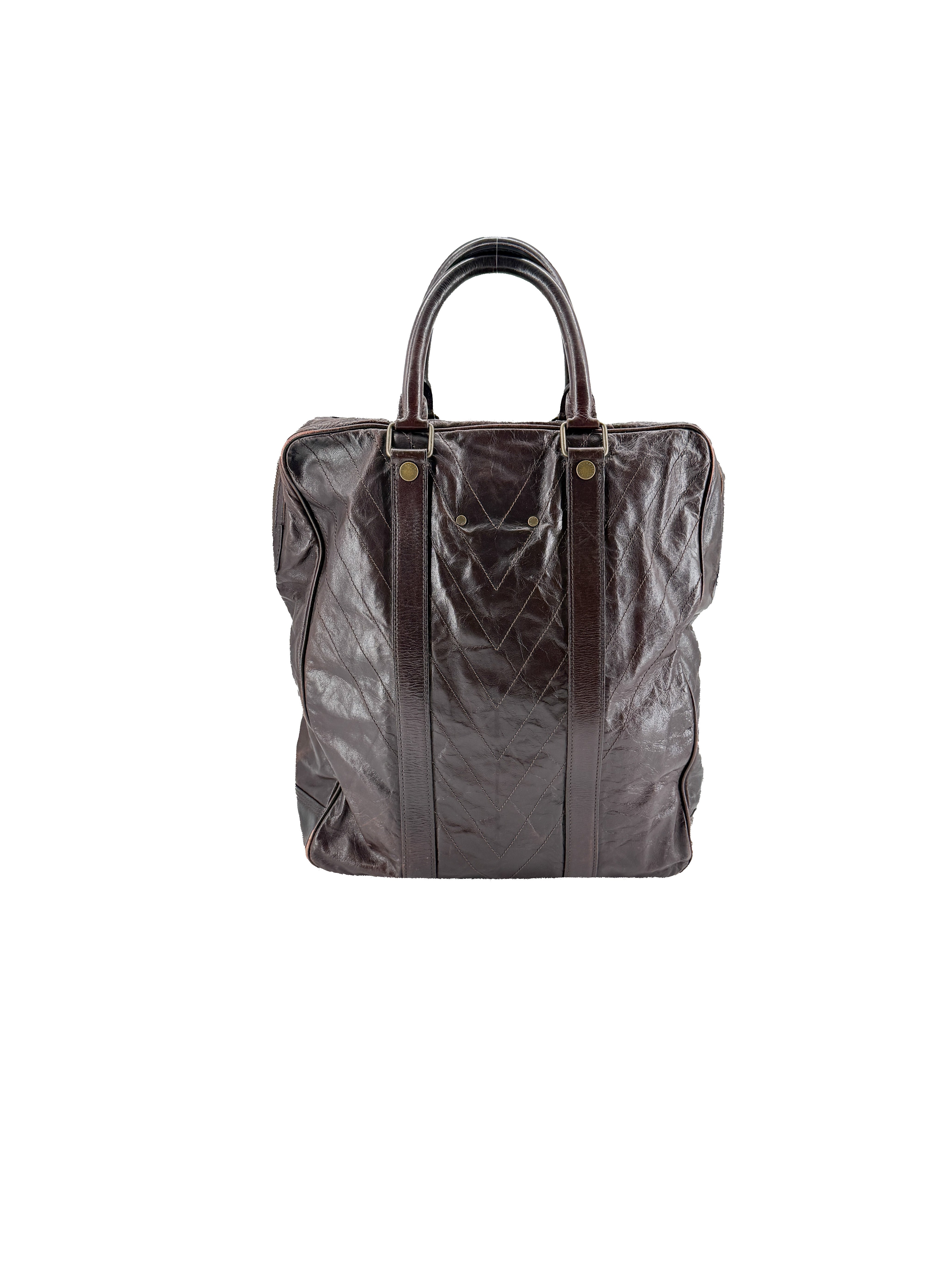 Louis Vuitton brown Soana Cabas Tote FO1017