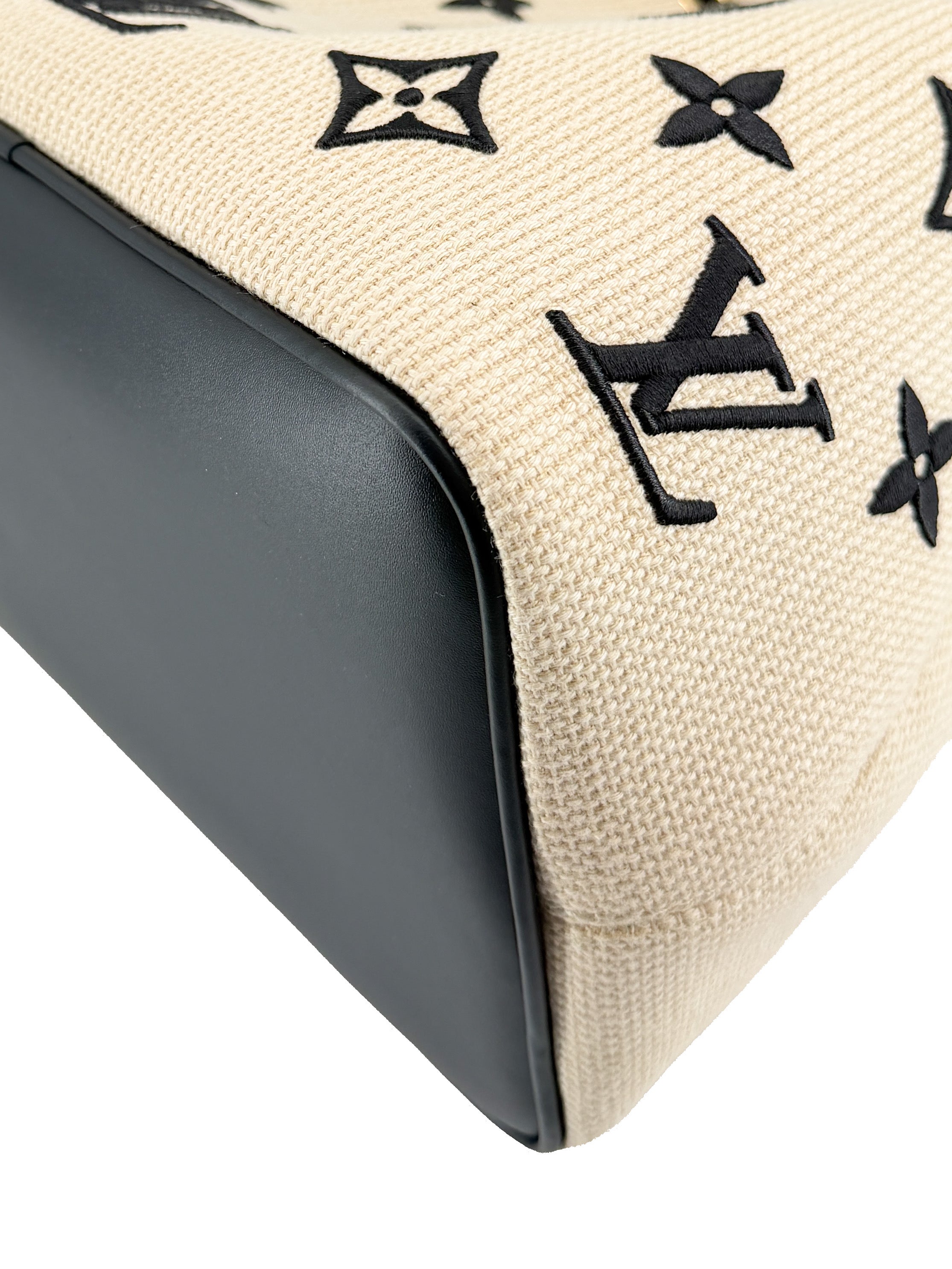 Louis Vuitton cotton embroidered NeoNoe NFC