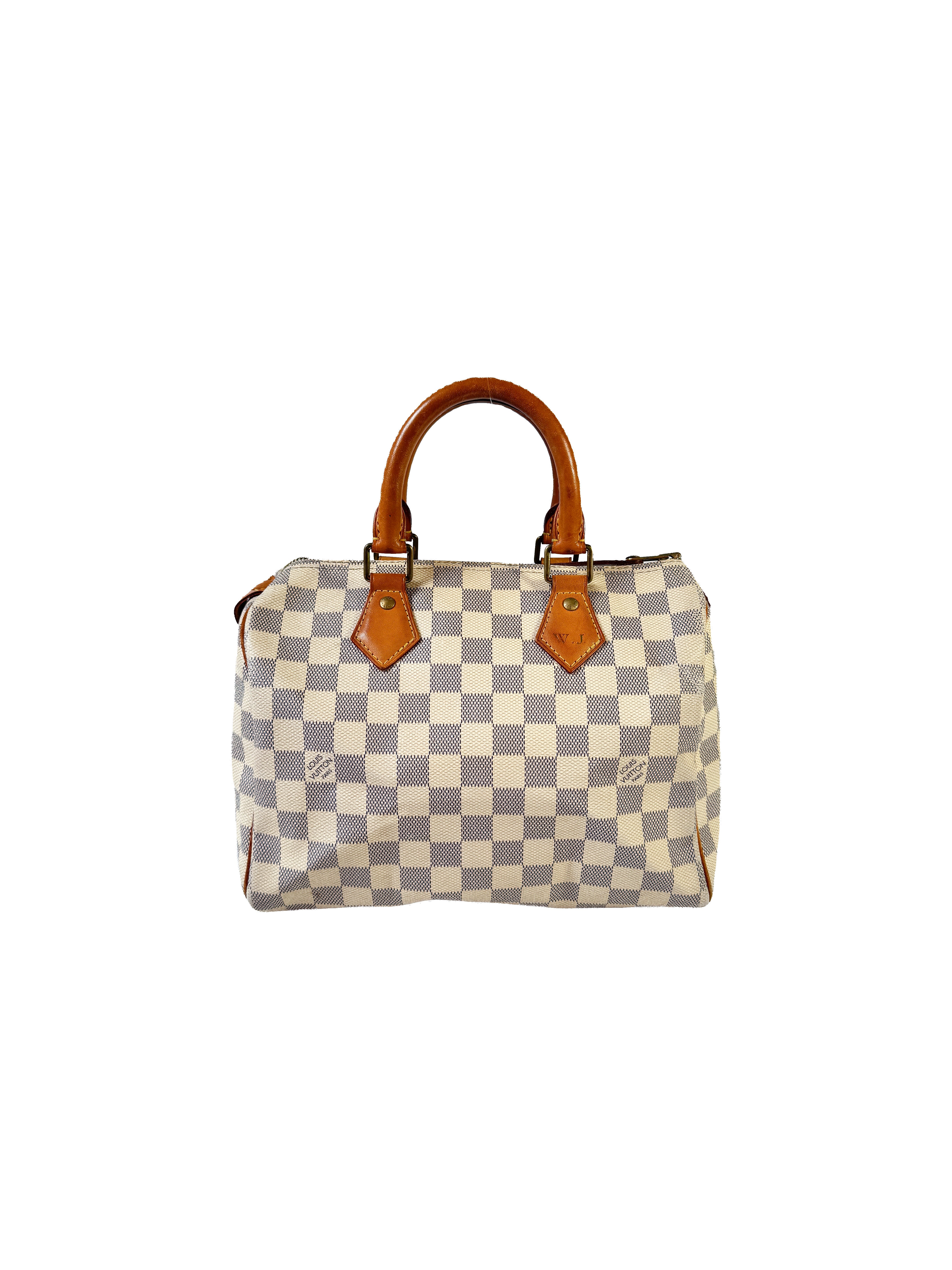 LOUIS VUITTON　スピーディ25 Louis Vuitton damier azur speedy 25 MB1195