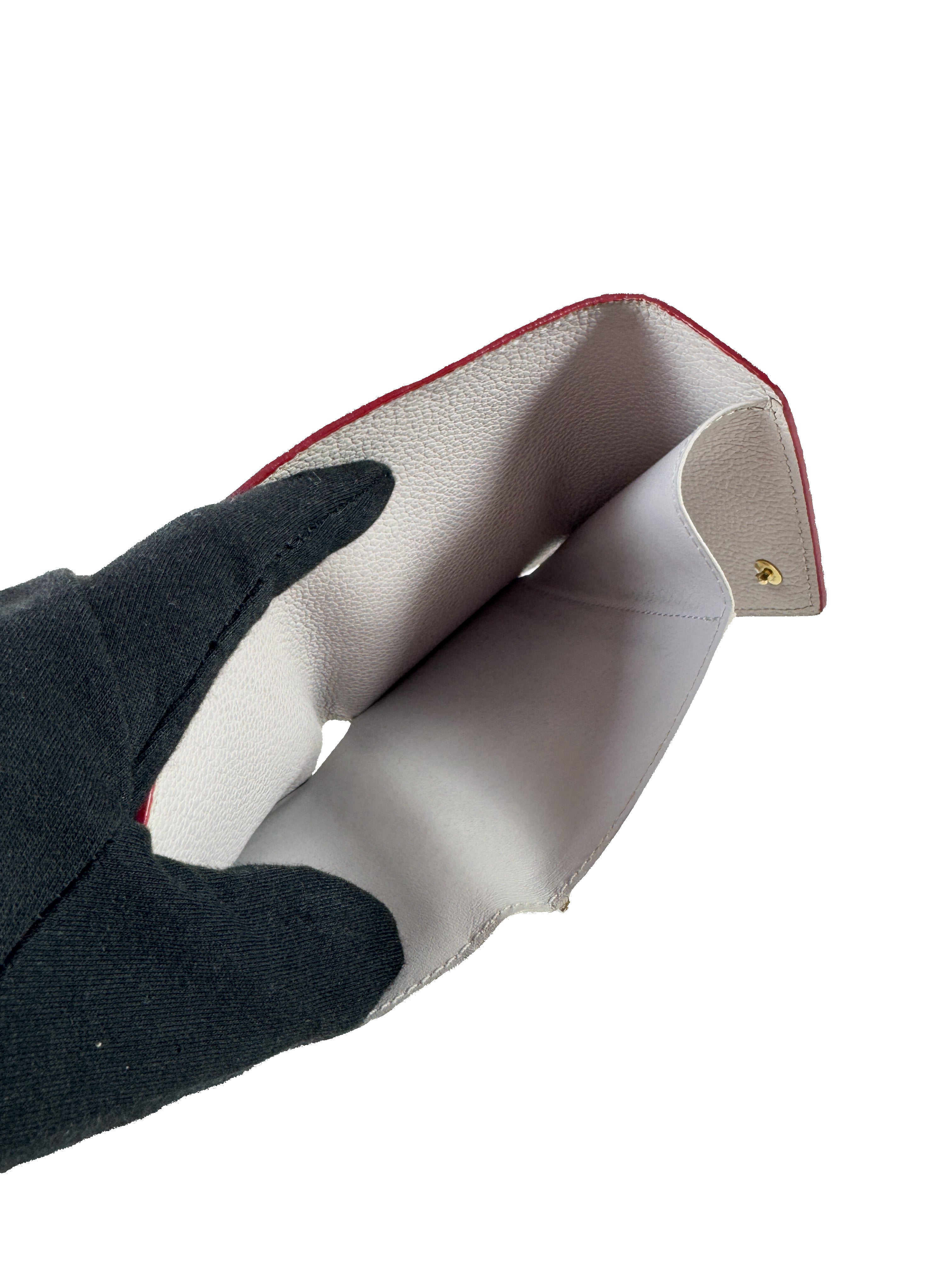 Louis Vuitton monogram gray empreinte Victorine wallet  SP0230