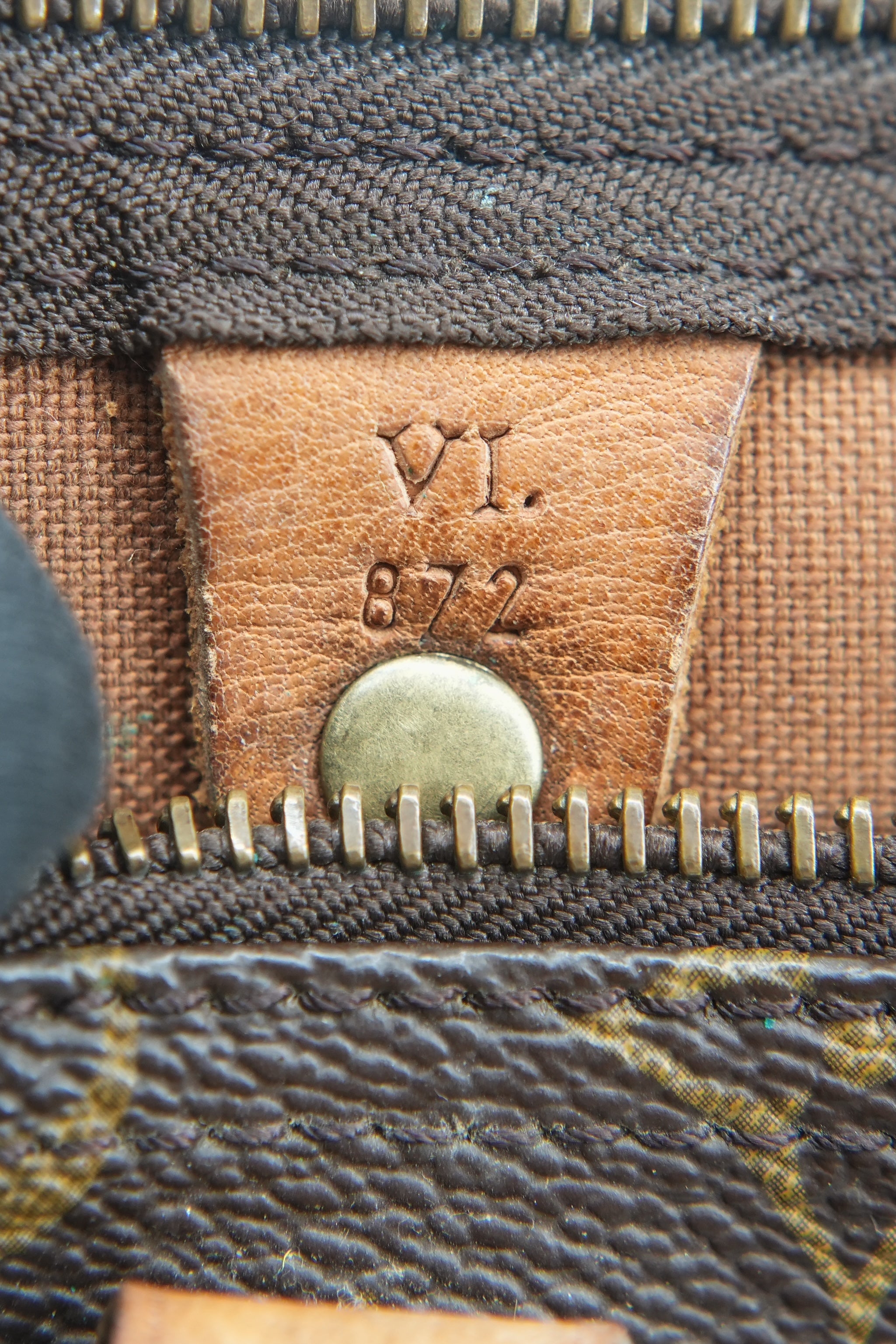 Louis Vuitton monogram Speedy 35 VI872