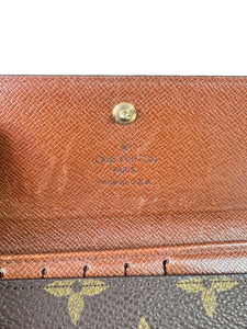 Louis Vuitton monogram vintage wallet SD0952