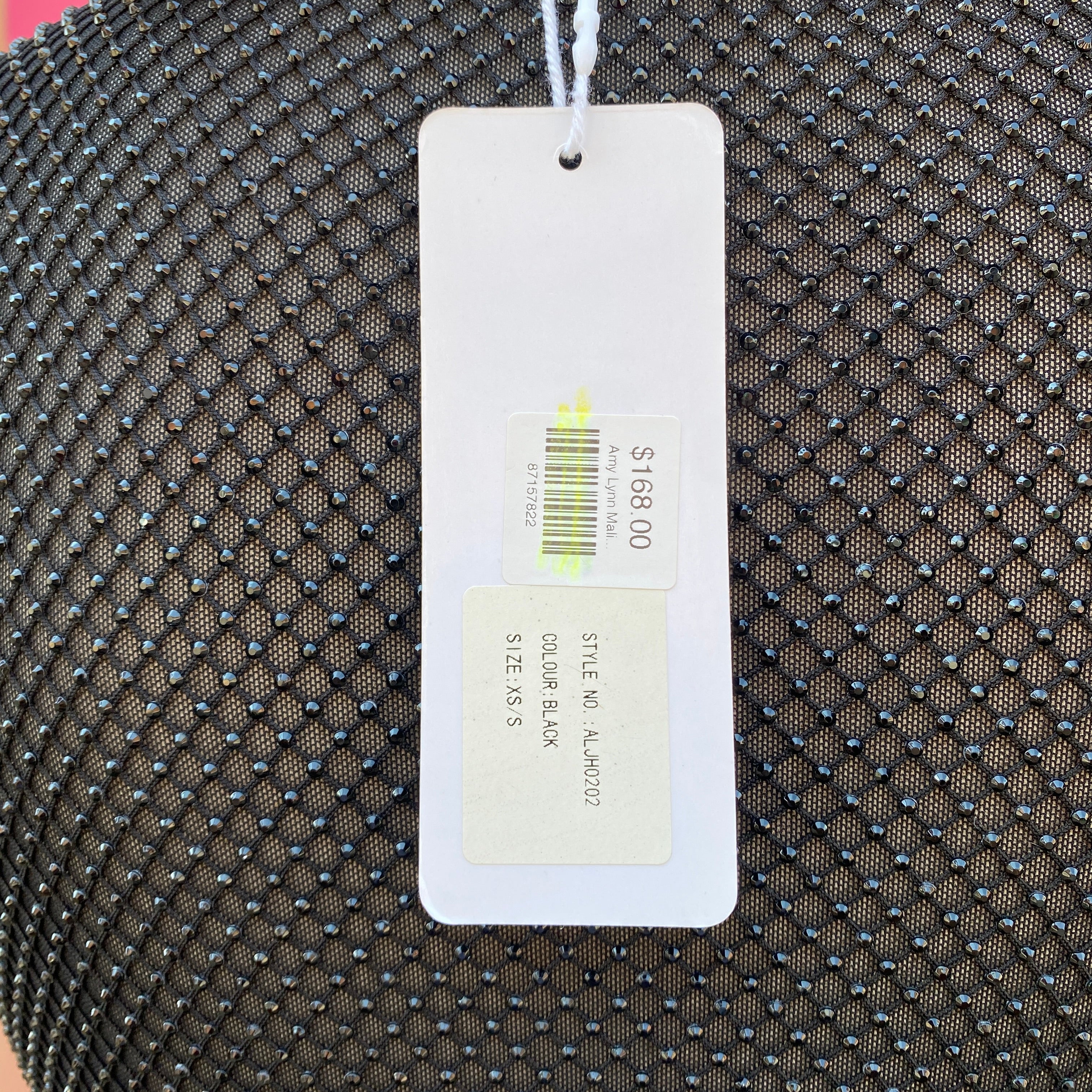 Amy Lynn black short sleeve dress size XS/S NWT