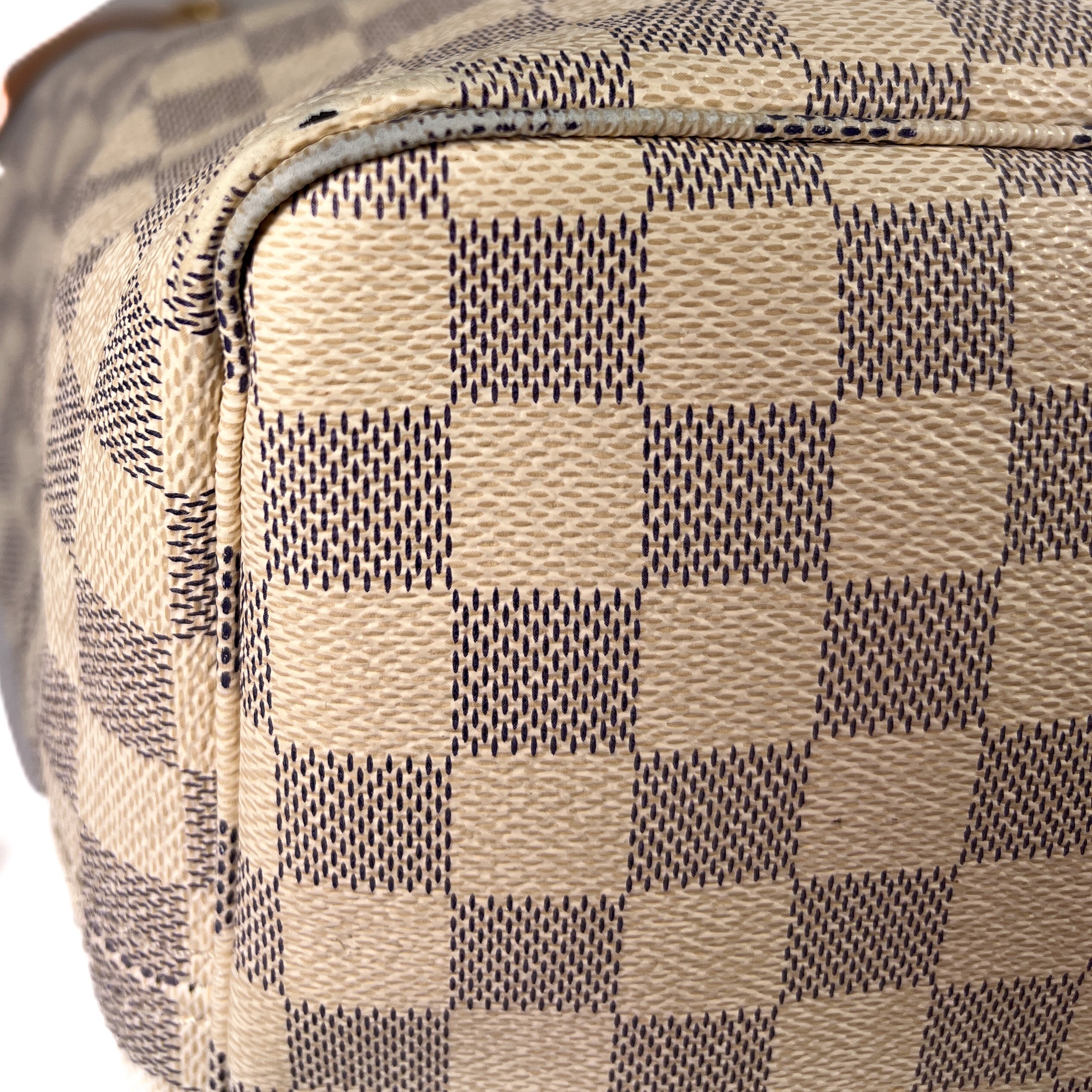 Louis Vuitton damier azur neverfull GM 2021 rose ballerine