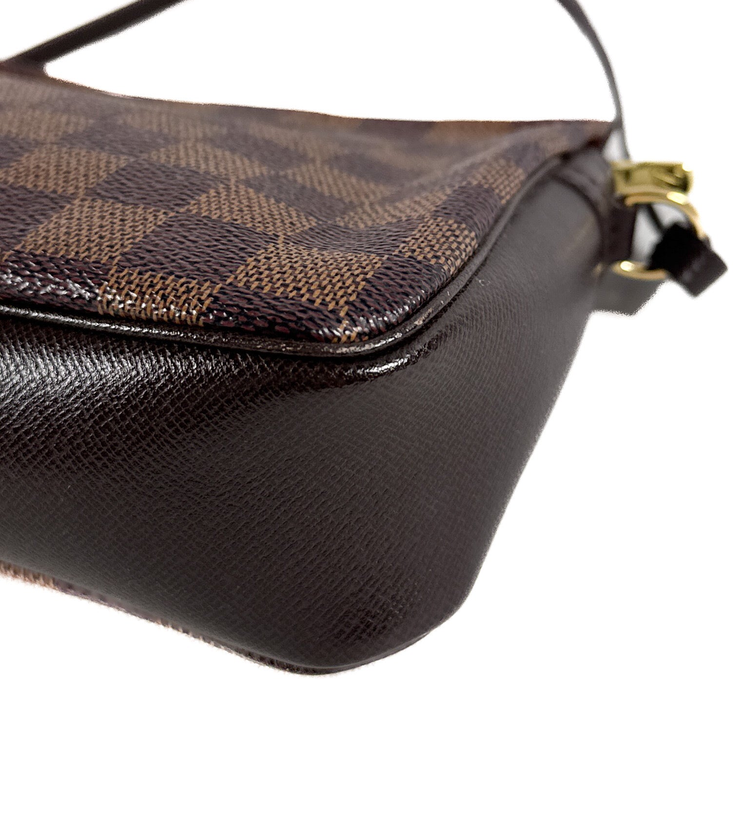 Louis Vuitton damier ebene Trousse make up bag pochette SP0021