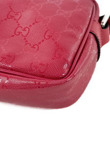 Gucci GG Imprime raspberry signature crossbody 457891