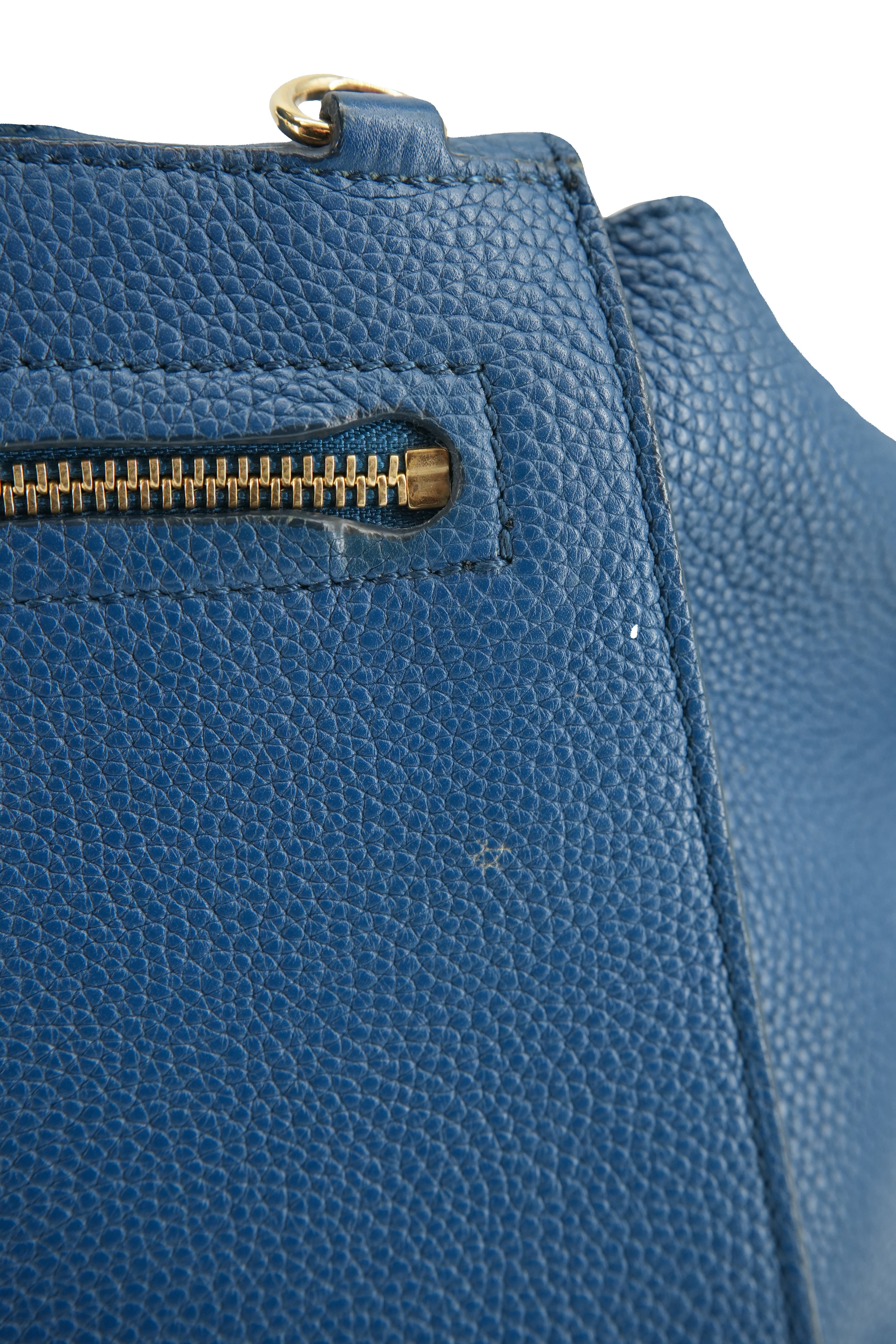 Salvatore Ferragamo blue small Sofia satchel BW-21 F606