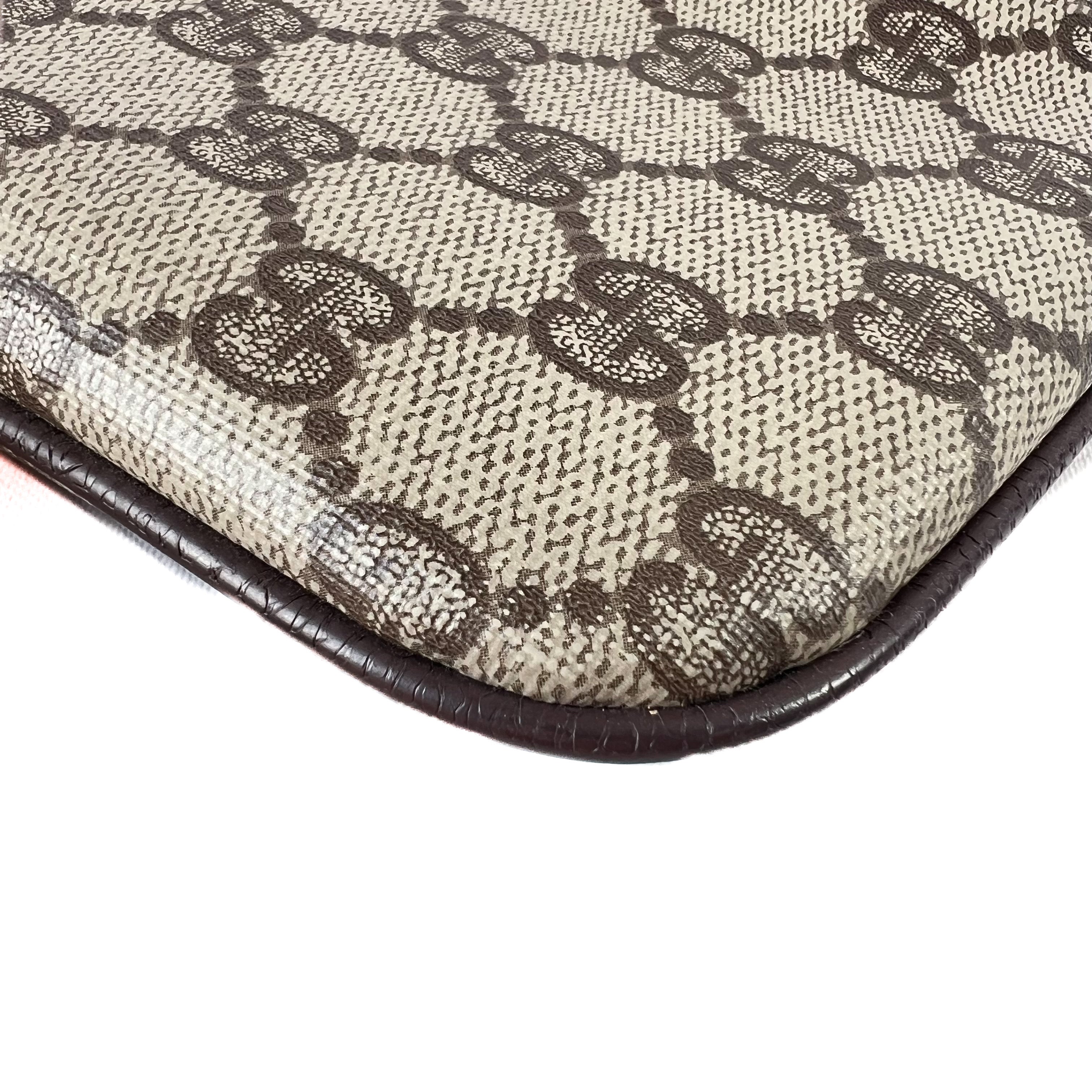 Gucci brown vintage sherry line crossbody 80402047