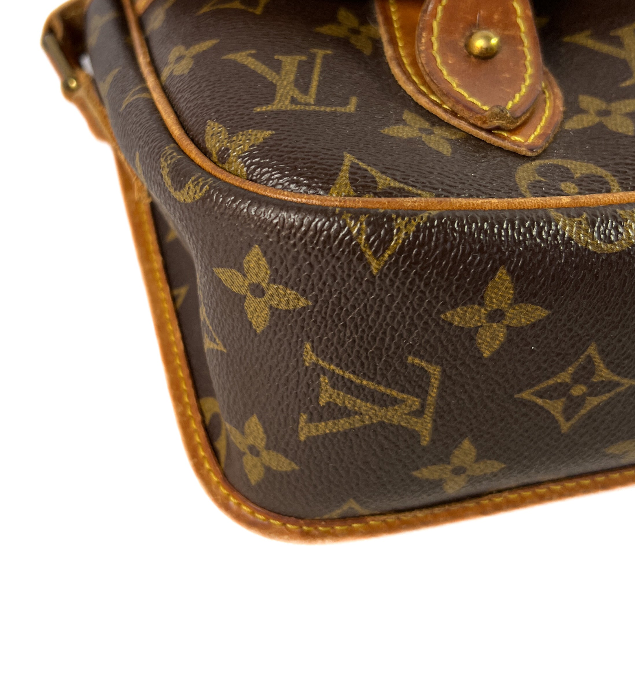 Louis Vuitton monogram Gibeciere MM 1991