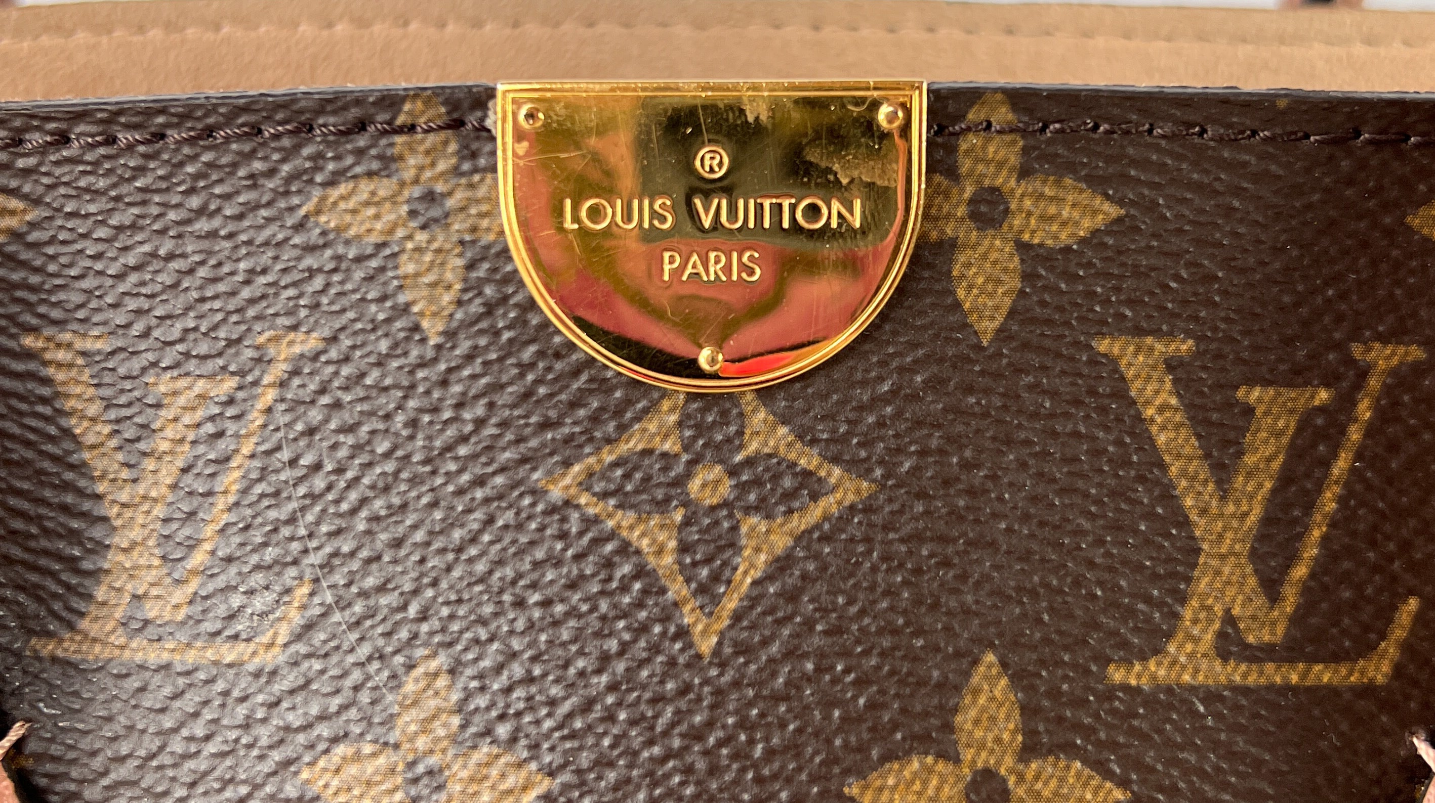Louis Vuitton brown monogram Flandrin bag FL2158