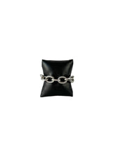David Yurman sterling silver 17mm oval link bracelet