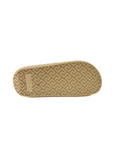 Versace beige Medusa head slides size 38