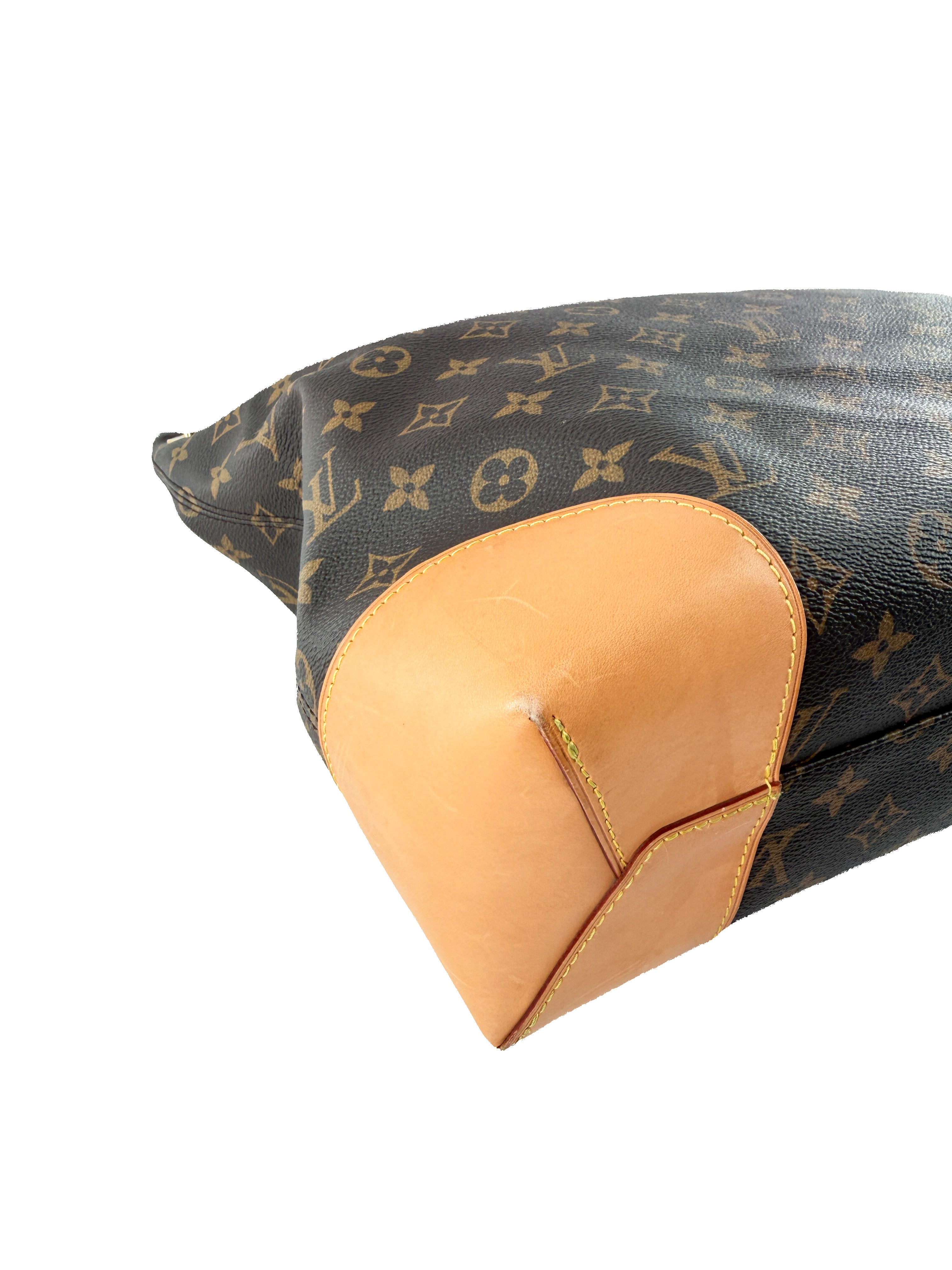 Louis Vuitton Berri MM Monogram Canvas Shoulder Bag DU1176